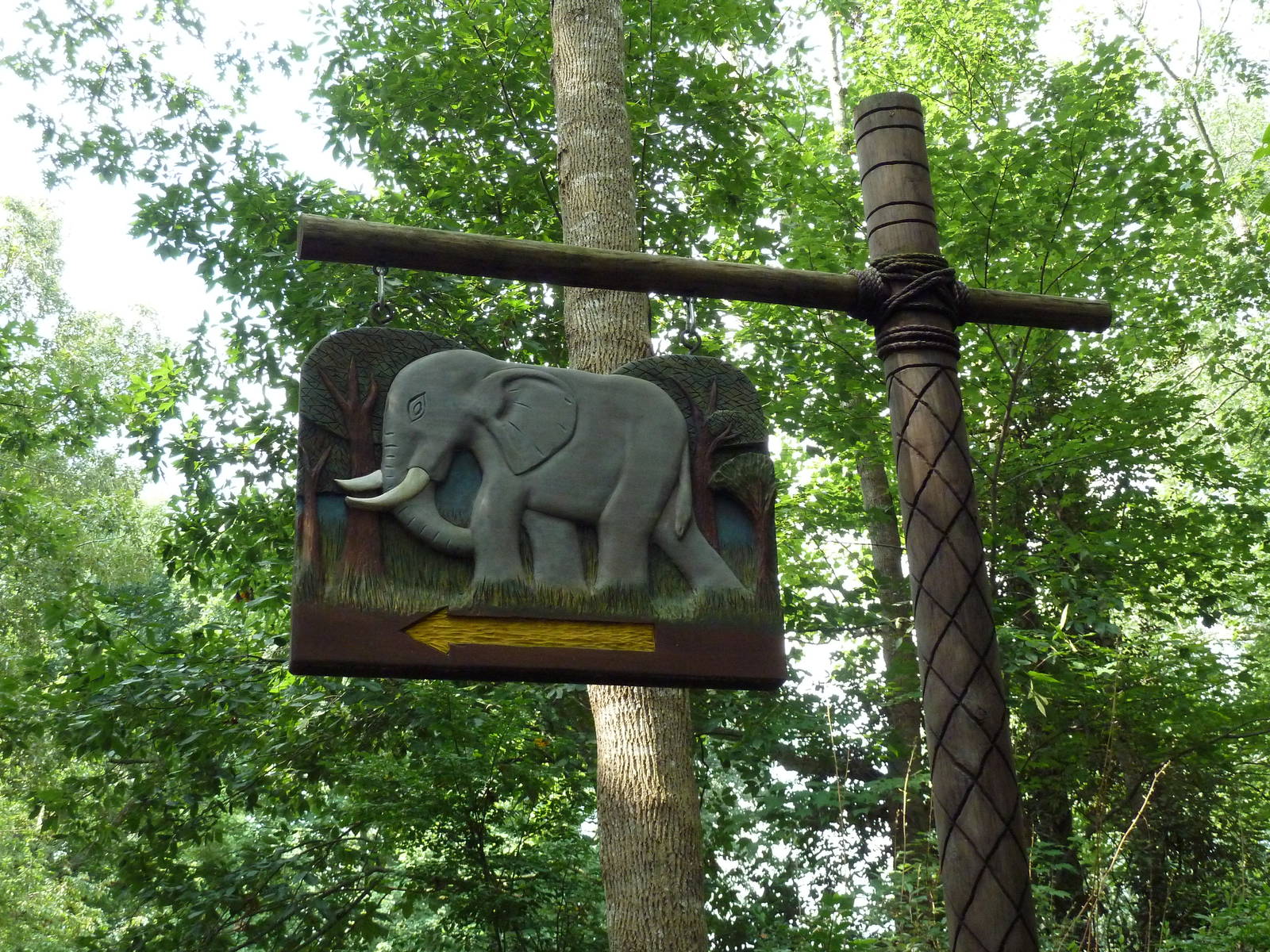 7-Acre African Elephant Exhibit - Sign