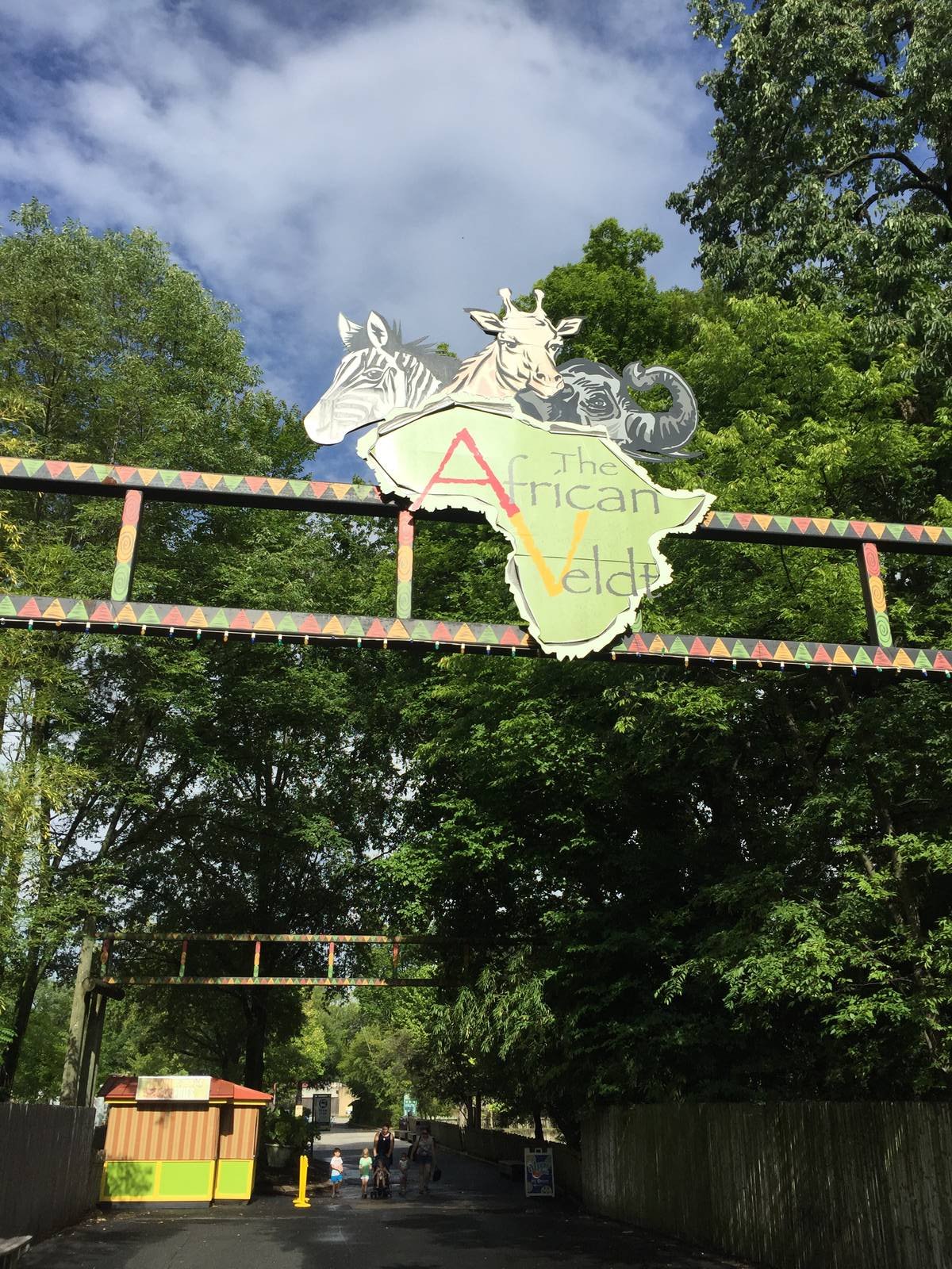 8/14/2016 - African Veldt Entry Sign