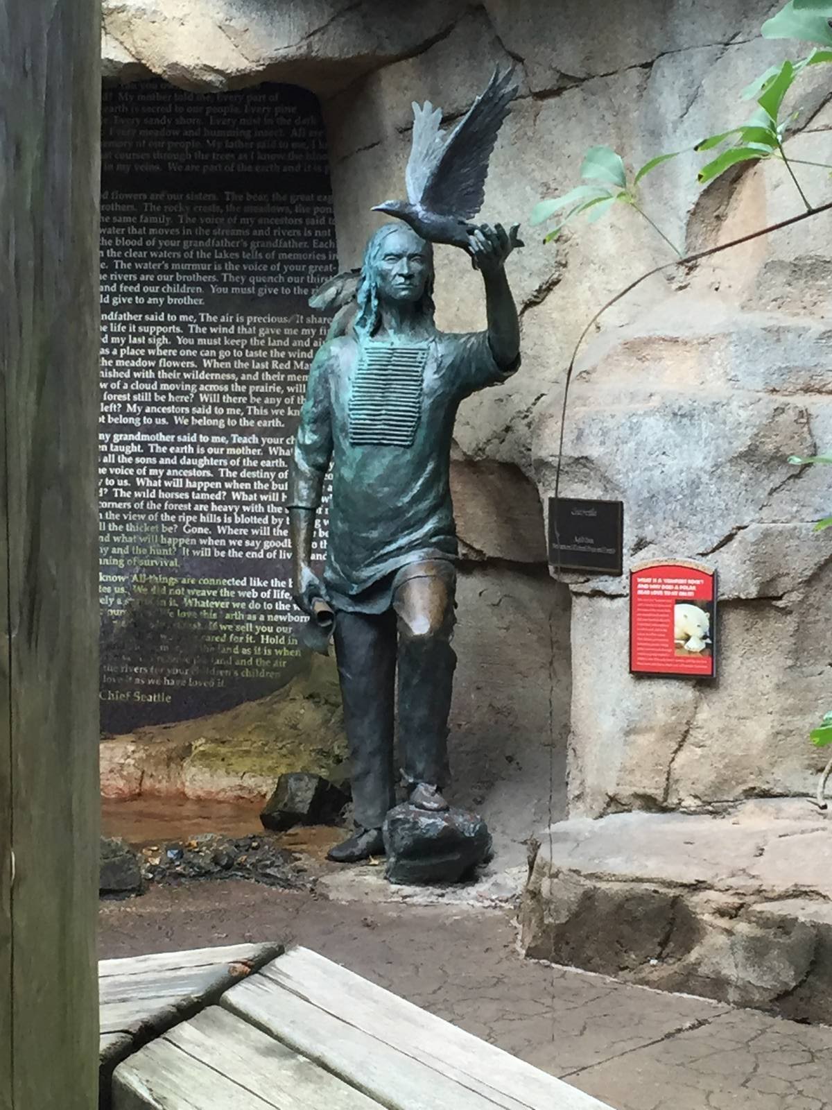 8/14/2016 - Chief Seattle Statue
