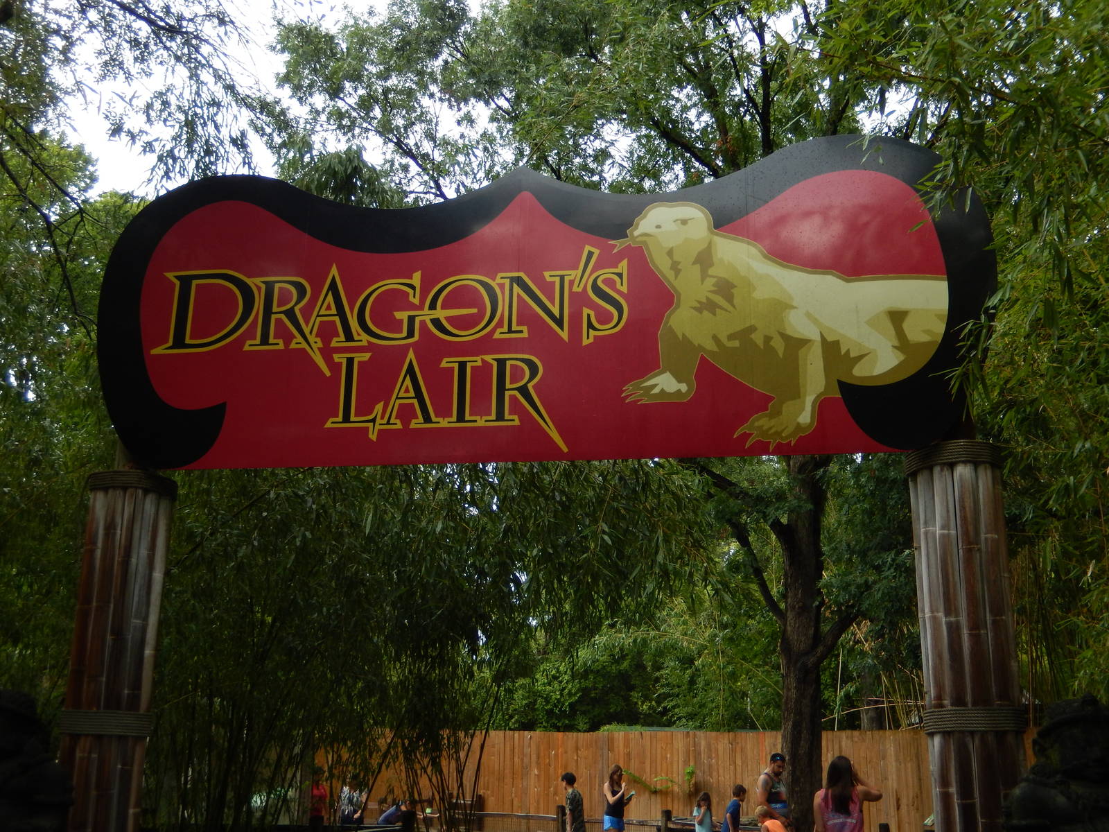 8/14/2016 - Dragon's Lair Entry Sign