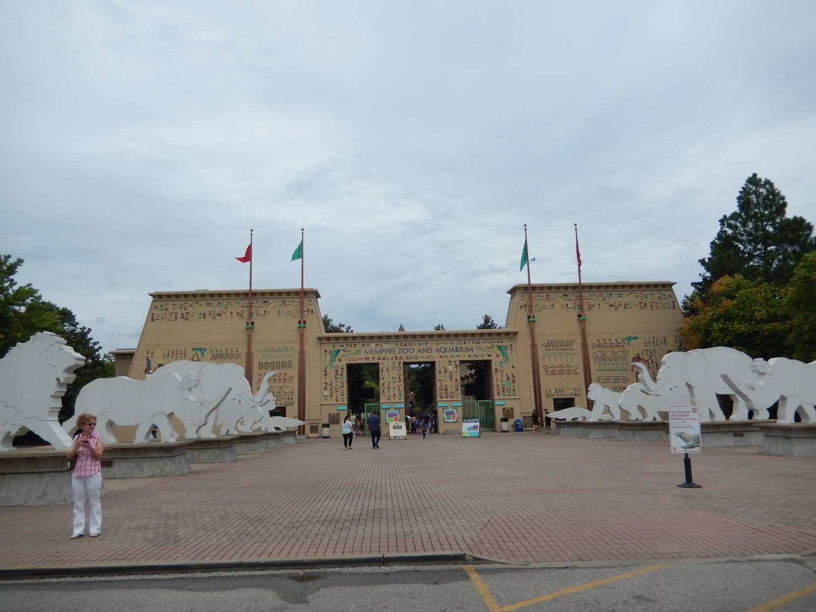 8/14/2016 - Egyptian-Style Entrance Area