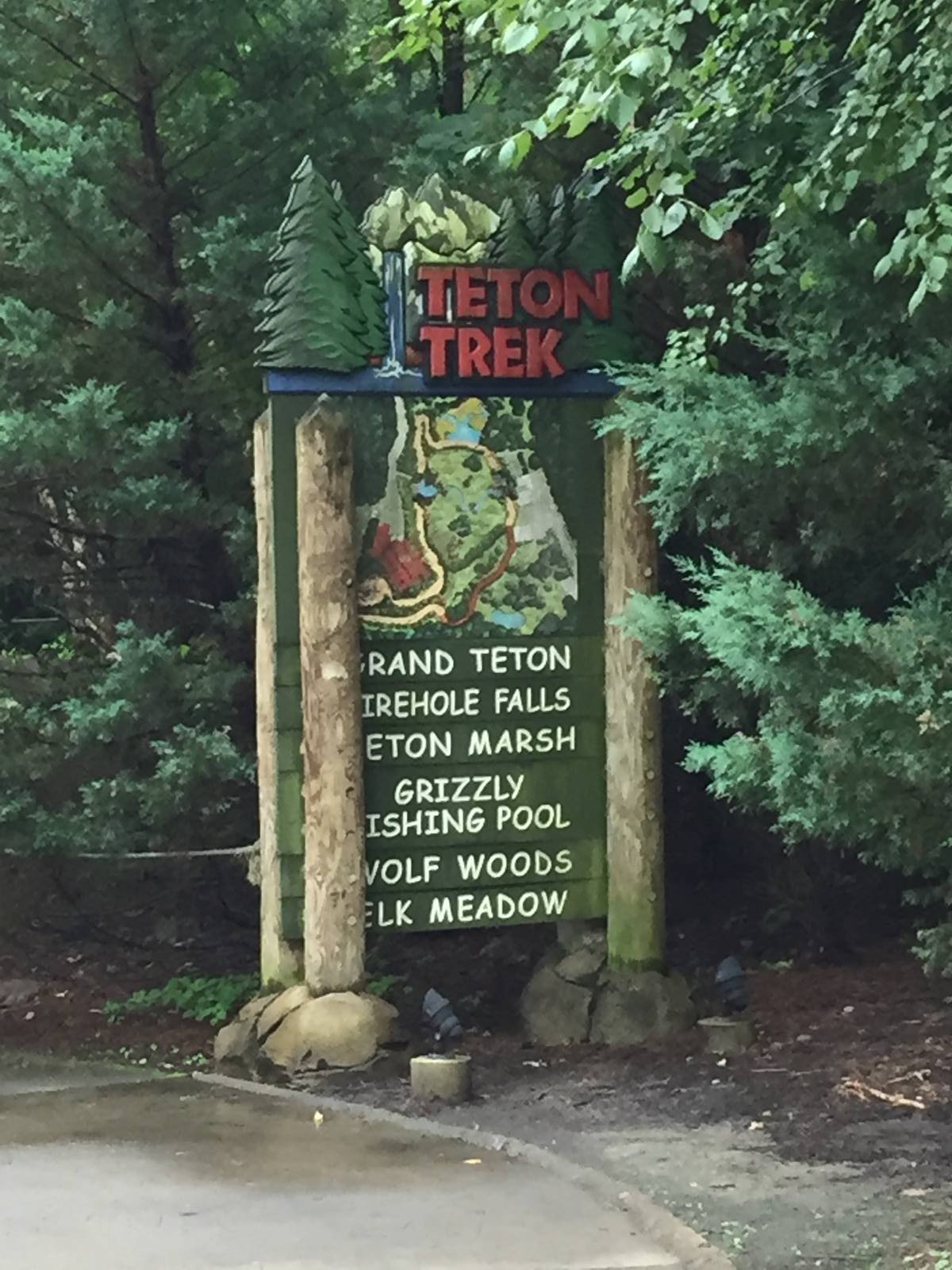 8/14/2016 - Teton Trek Map