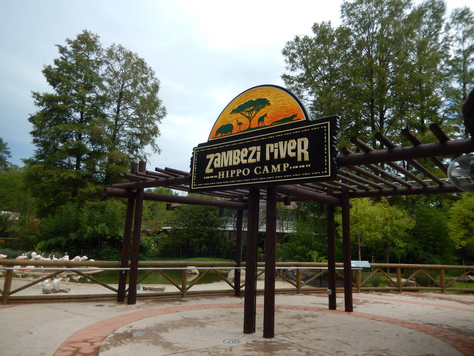8/14/2016 - Zambezi River Hippo Camp Entrance Area