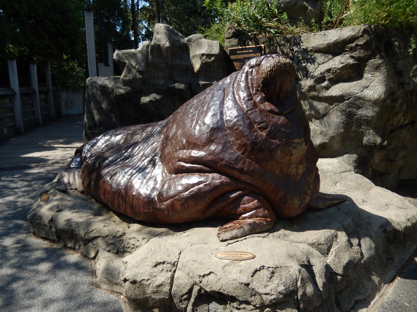 8/16/2025 - Statue of Olga the Walrus