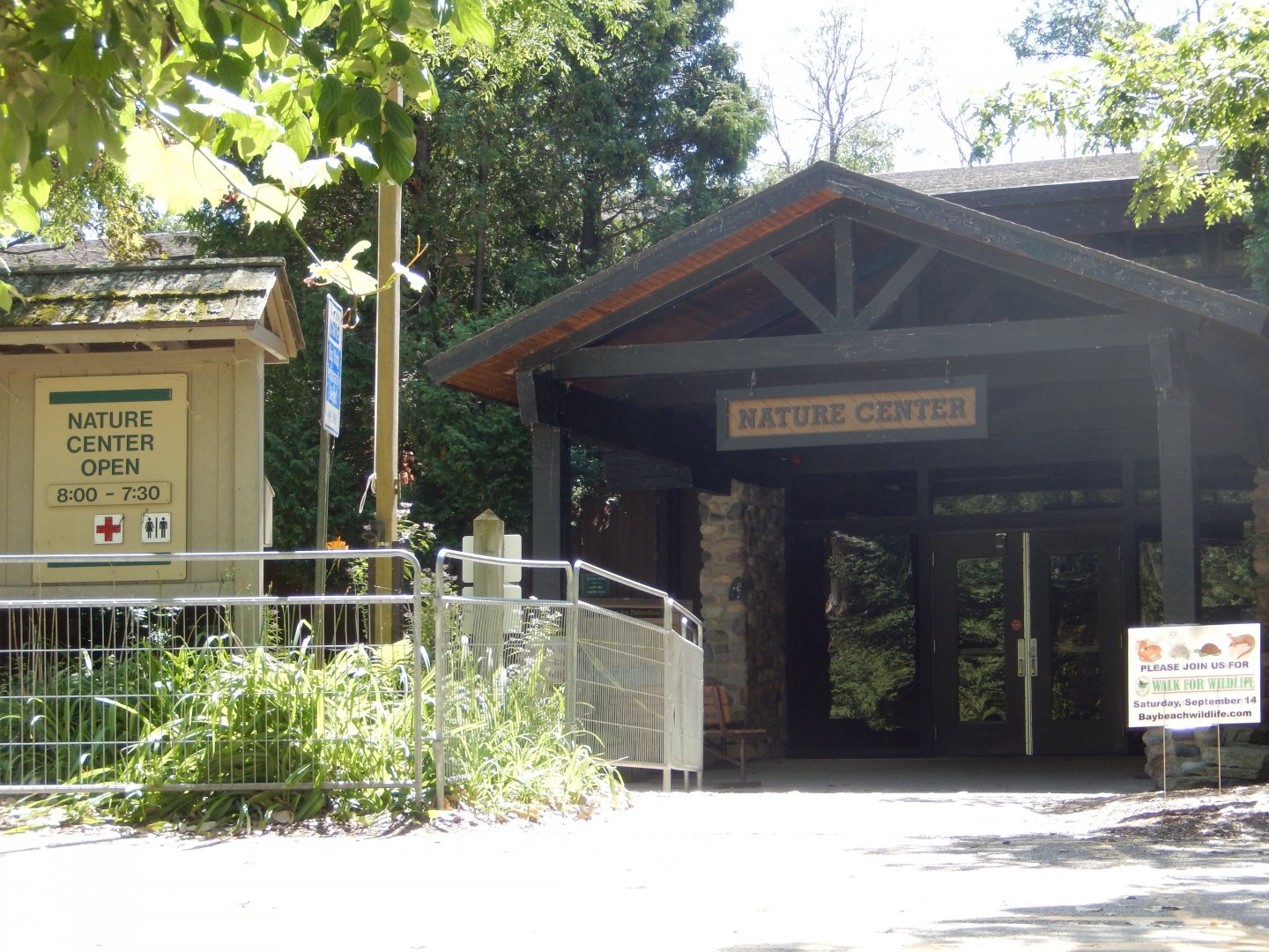 8/19/2019 - Nature Center Entrance
