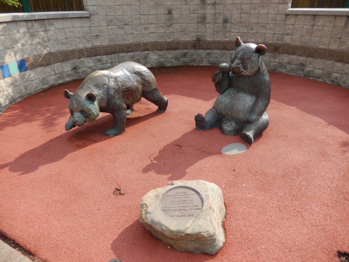 8/21/2021 - Giant Panda Statues