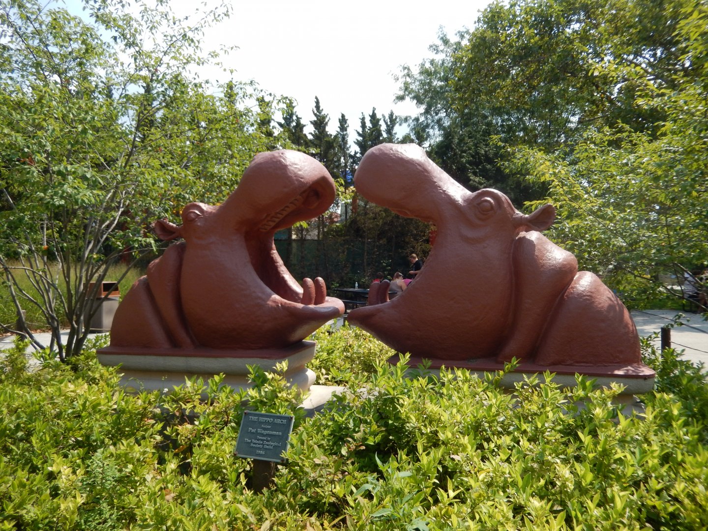 8/21/2021 - Iconic Hippo Sculptures