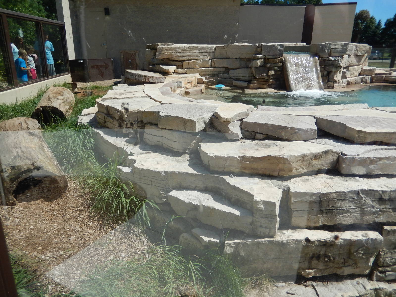 8/22/2016 - Menominee Park Zoo - River Otter Exhibit