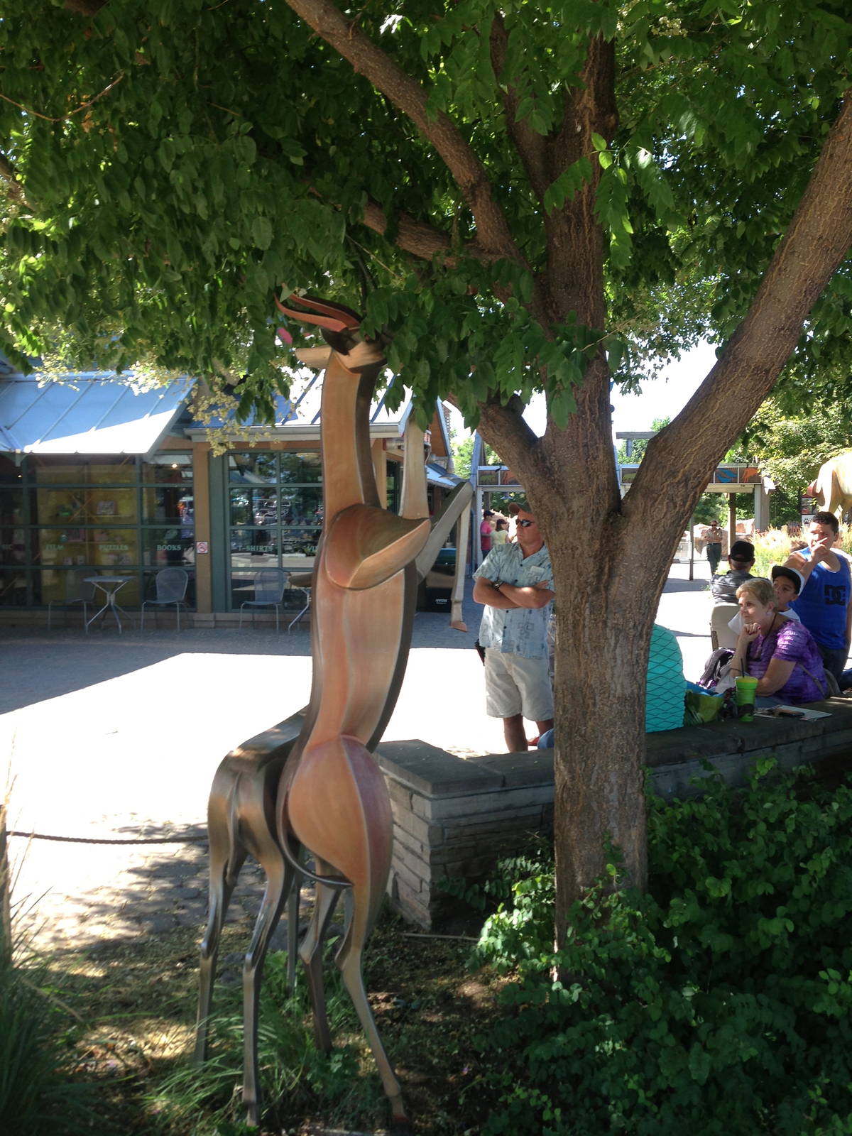 8/24/2014 - Gerenuk Statues