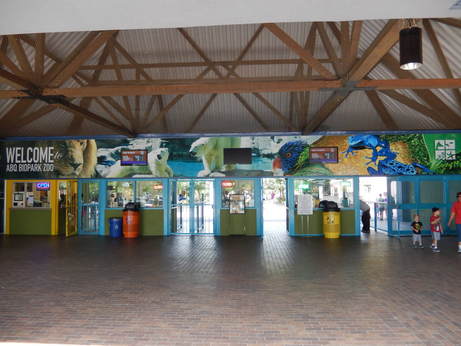 8/6/2015 - Admission Booths with Cool Sign