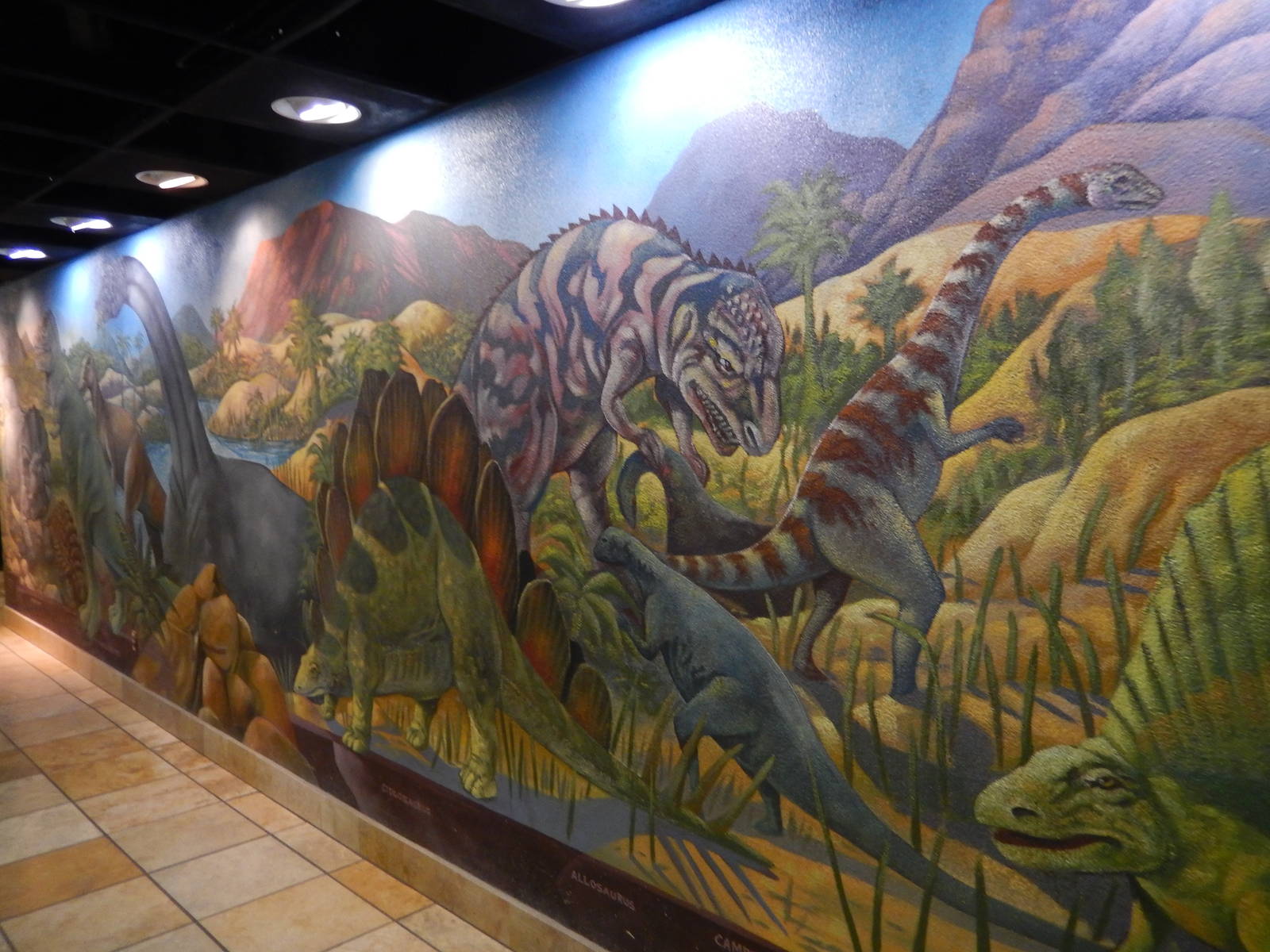 8/6/2015 - Dinosaur Mural