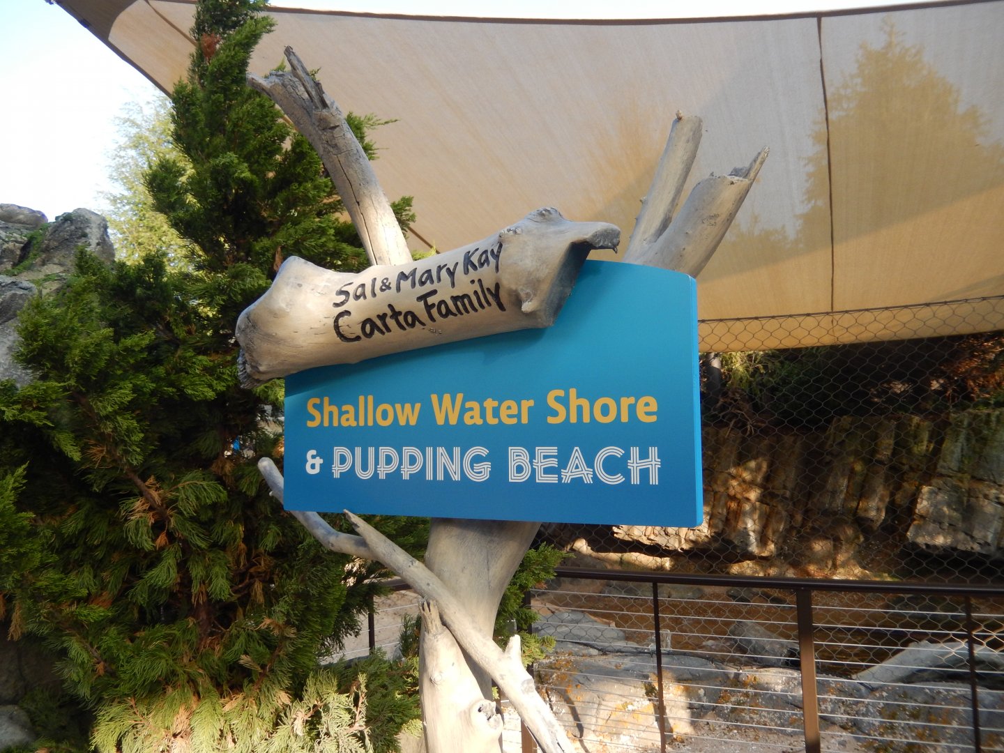 9/13/2020 - Pupping Beach Sign