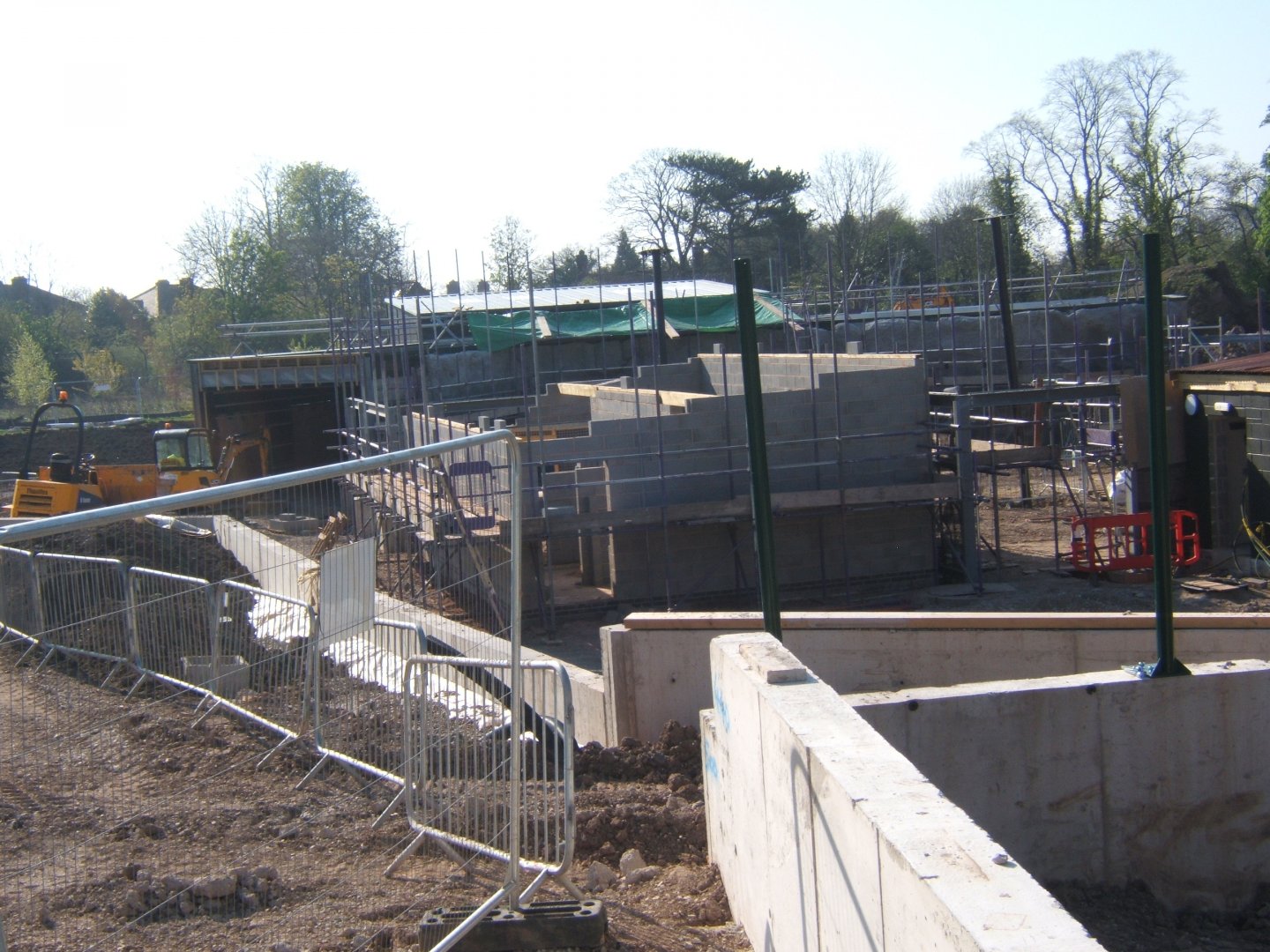 9/4/2017 view of construction work in Islands