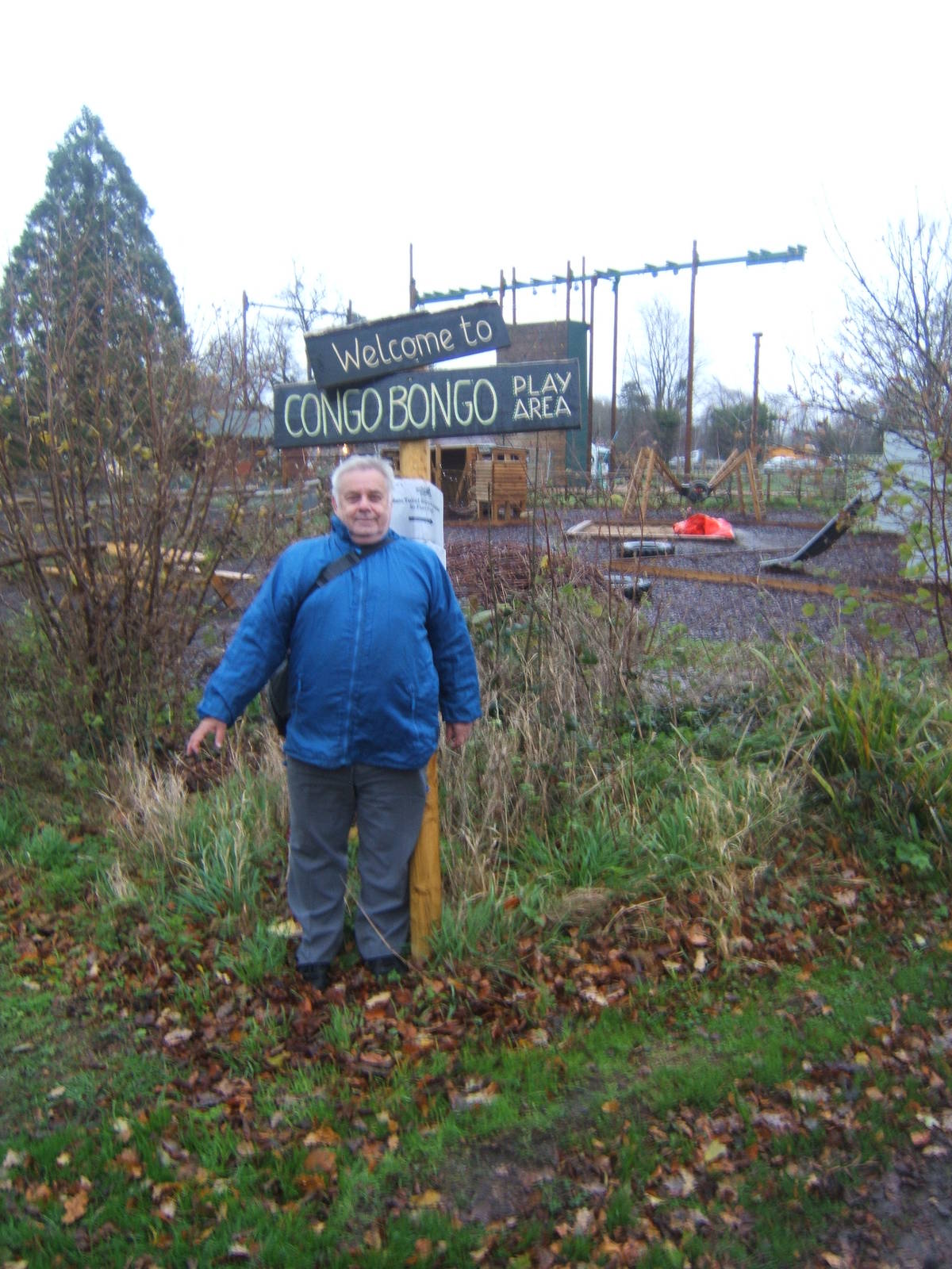 A Bongo at the Congo Bongo Play Area