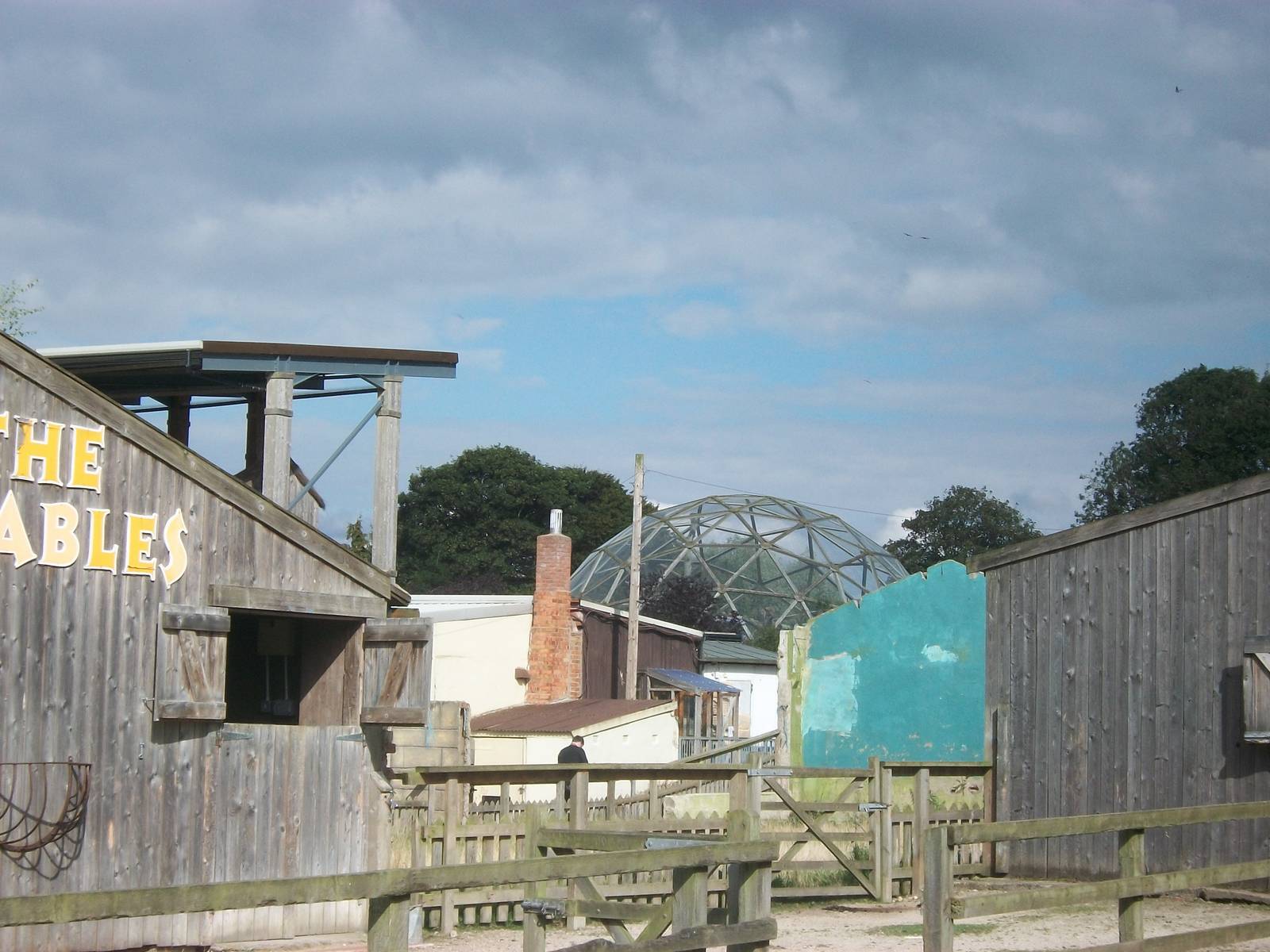 A closer look across the historic centre of the zoo, 1st September 2014