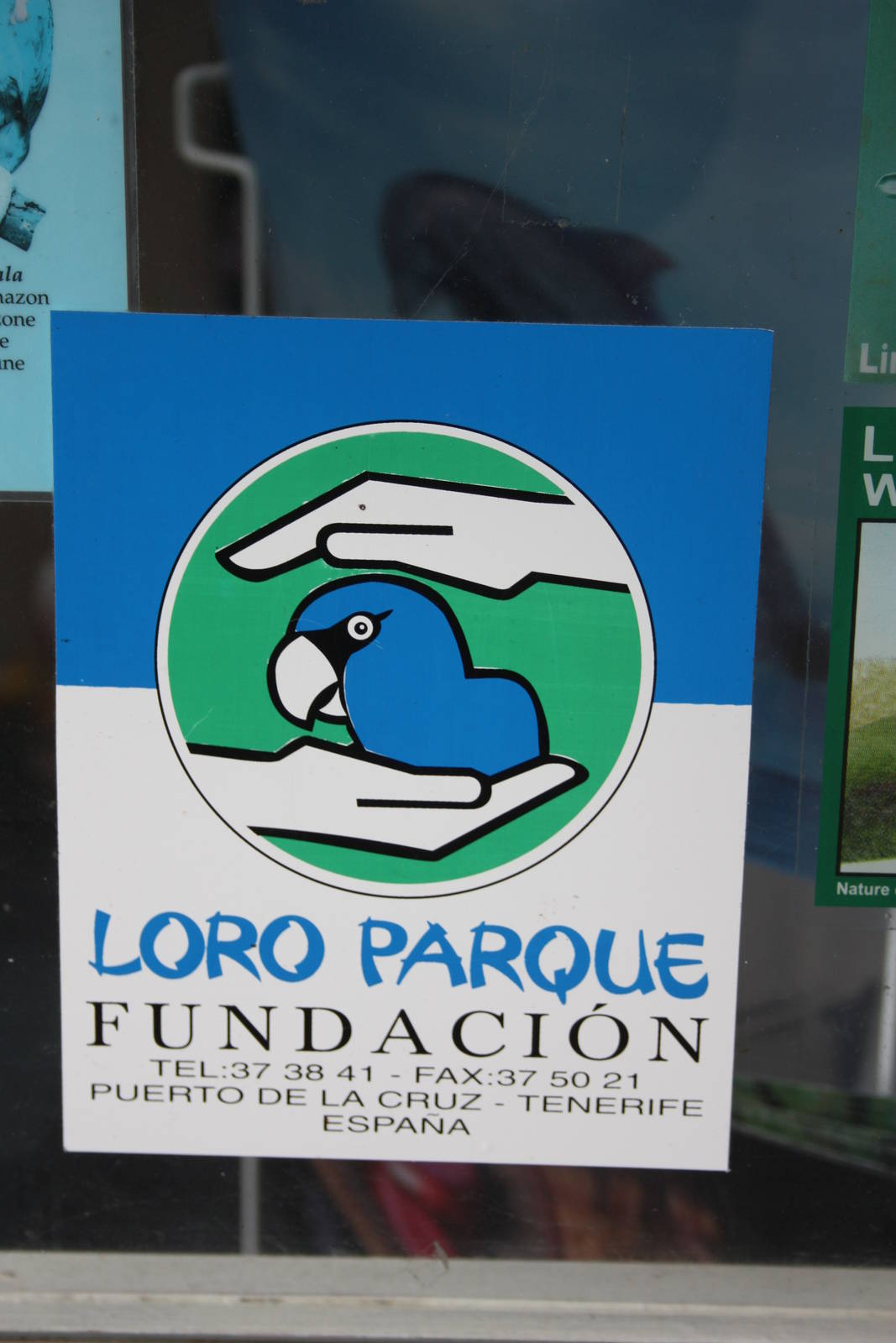 A good start - sticker at the entrance, 23rd September 2014