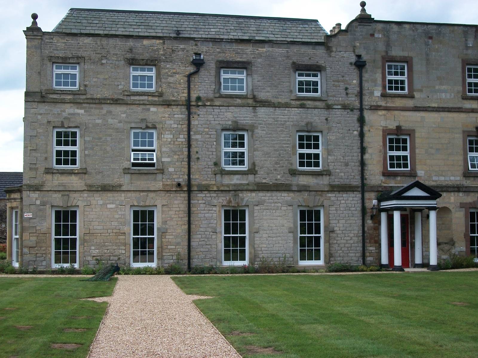 A lovely new look for the area around the Hall, 9th June 2014