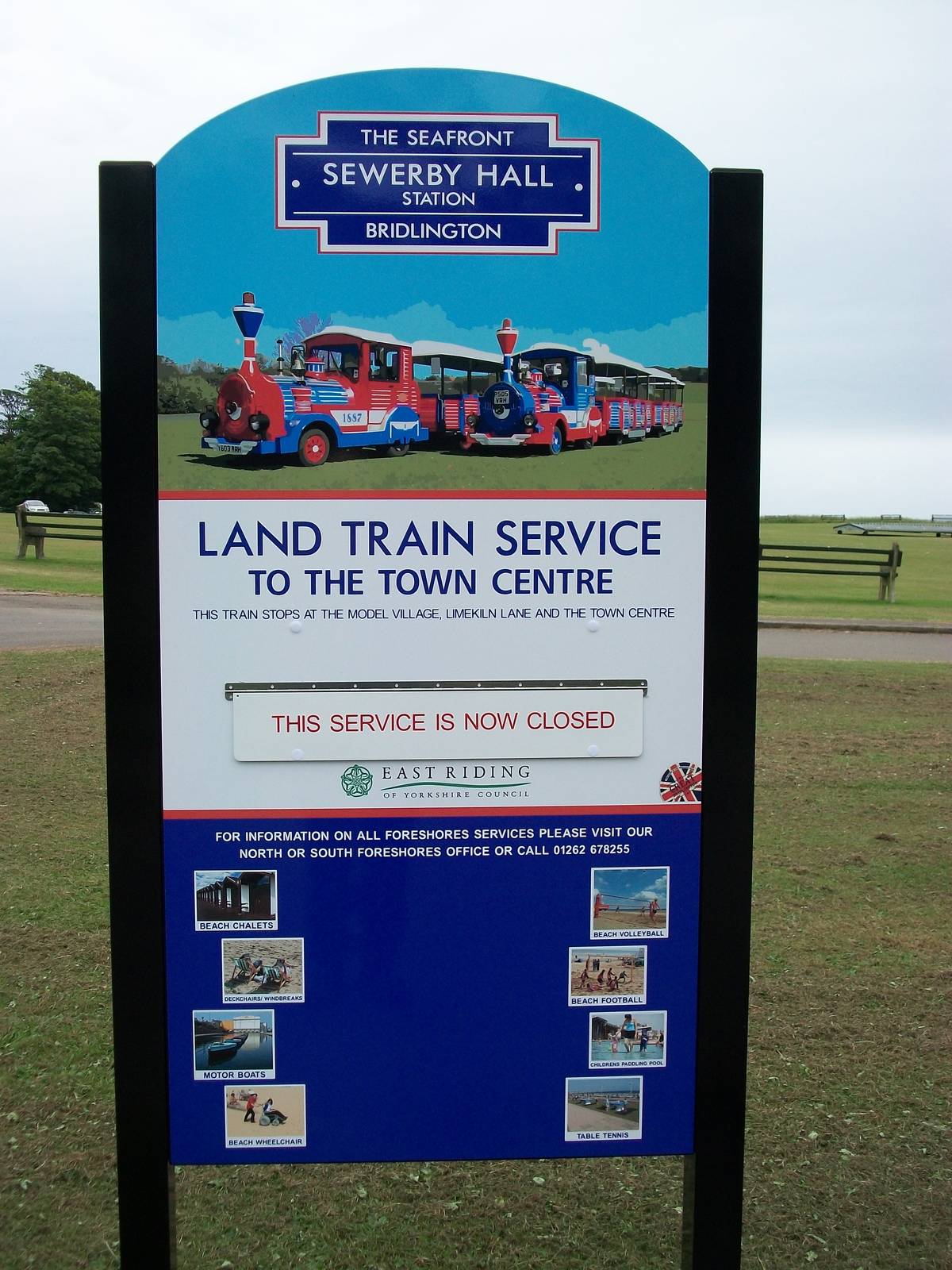 A new sign for those who arrive in style, 27th June 2014