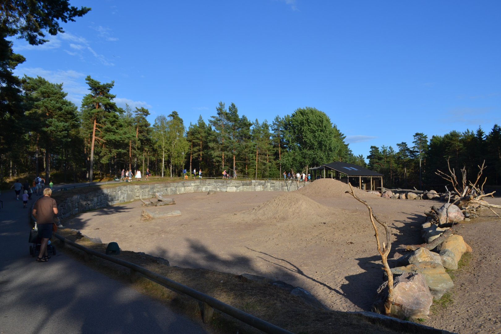 A part of the desert enclosure at Kolmården