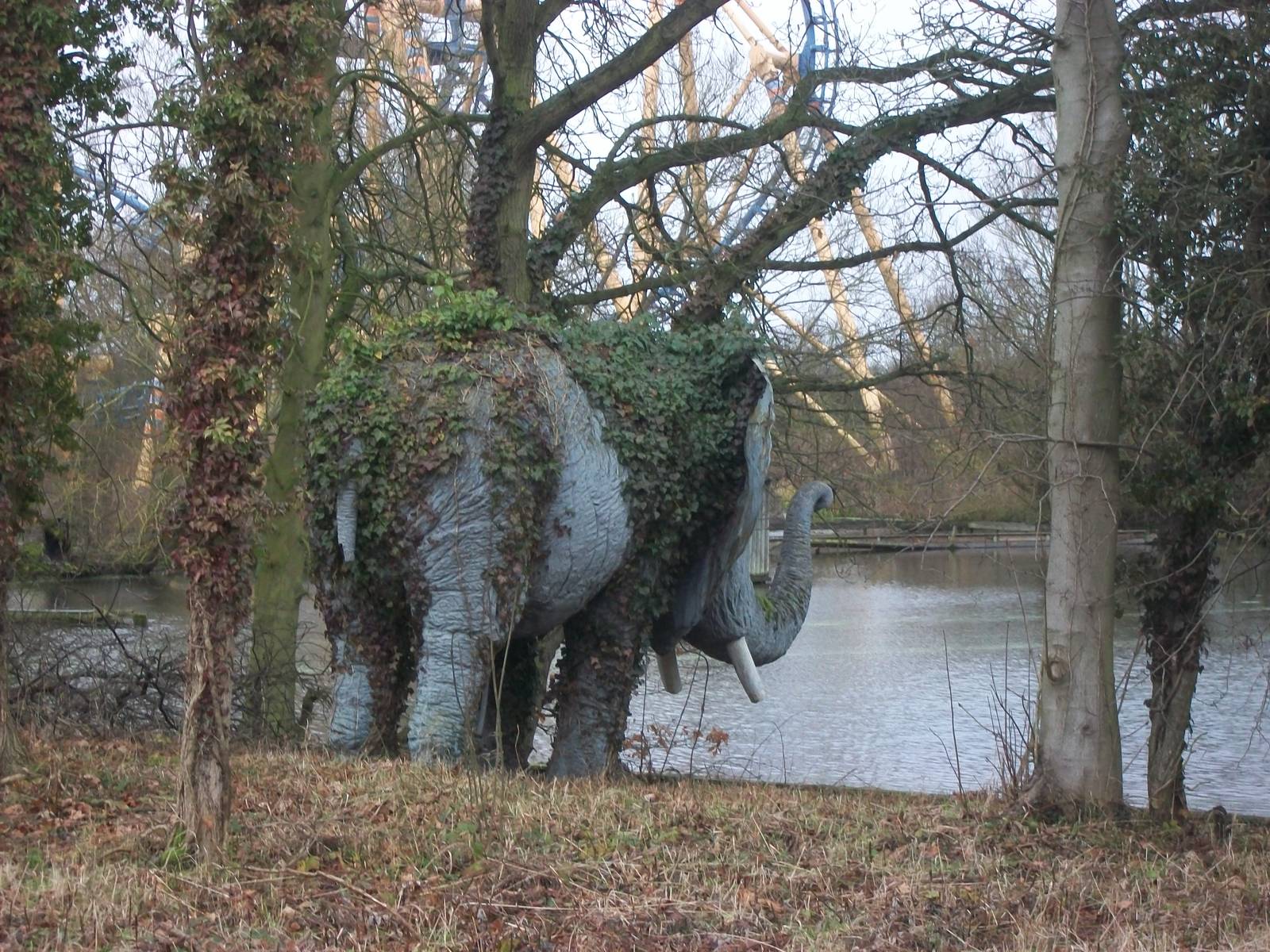 A relic of the 1970s Jungle Cruise 27th December 2012