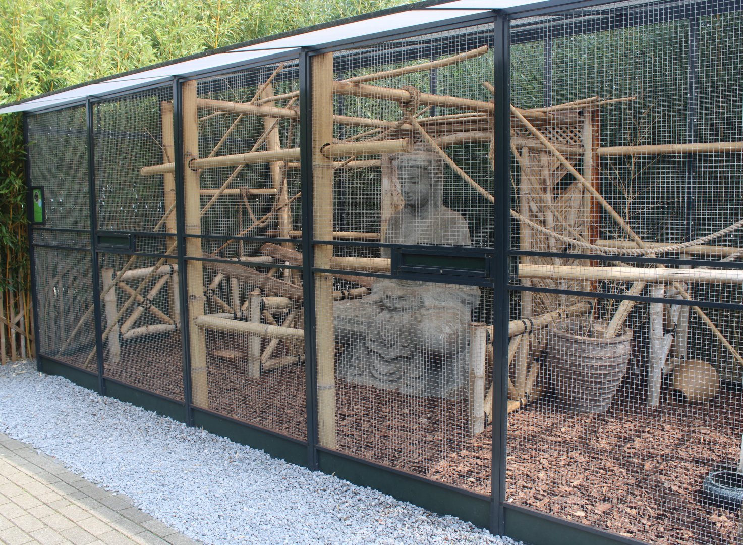 A second enclosure for Pere David's squirrel