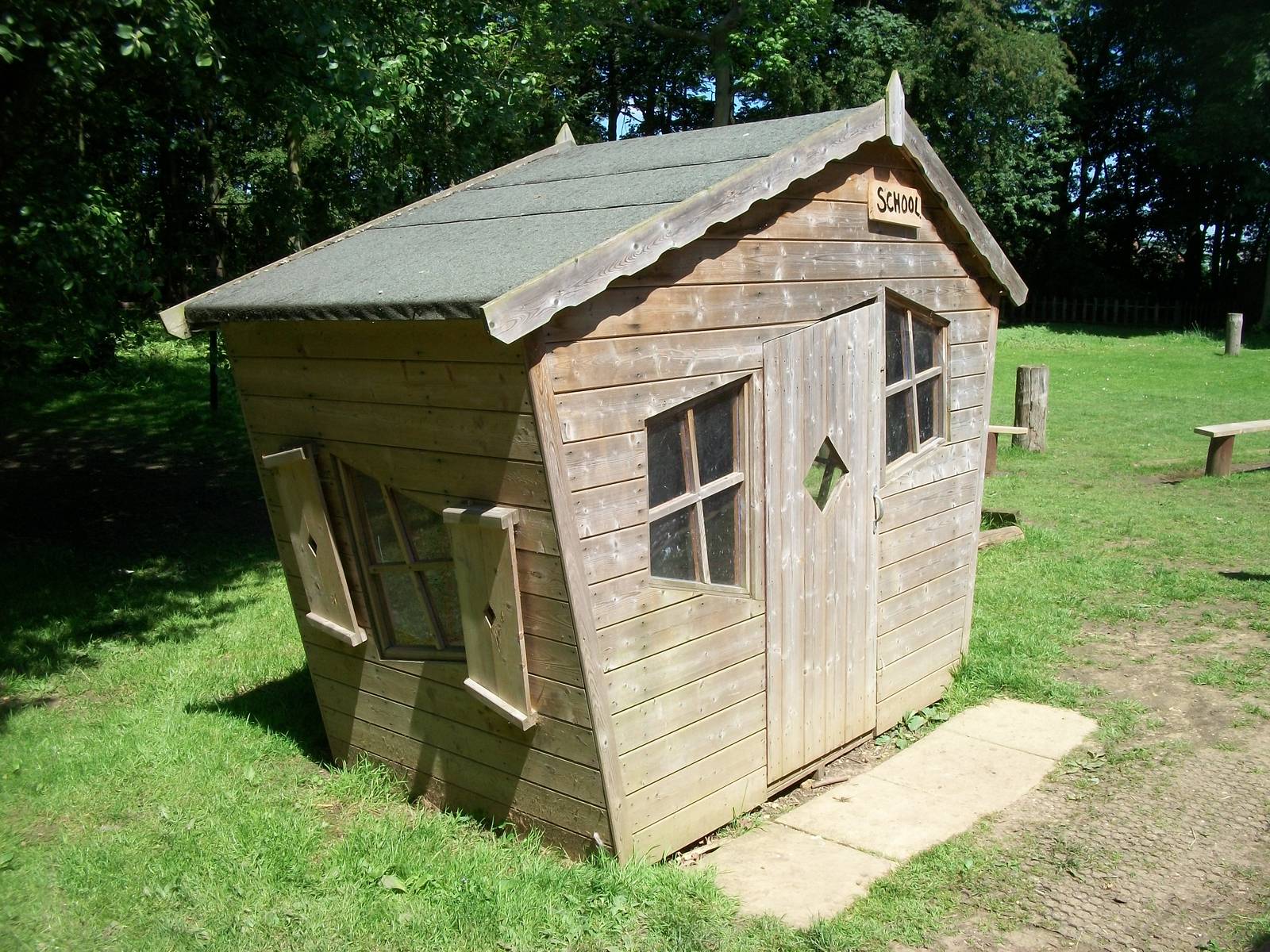 A wooden building, 6th June 2014