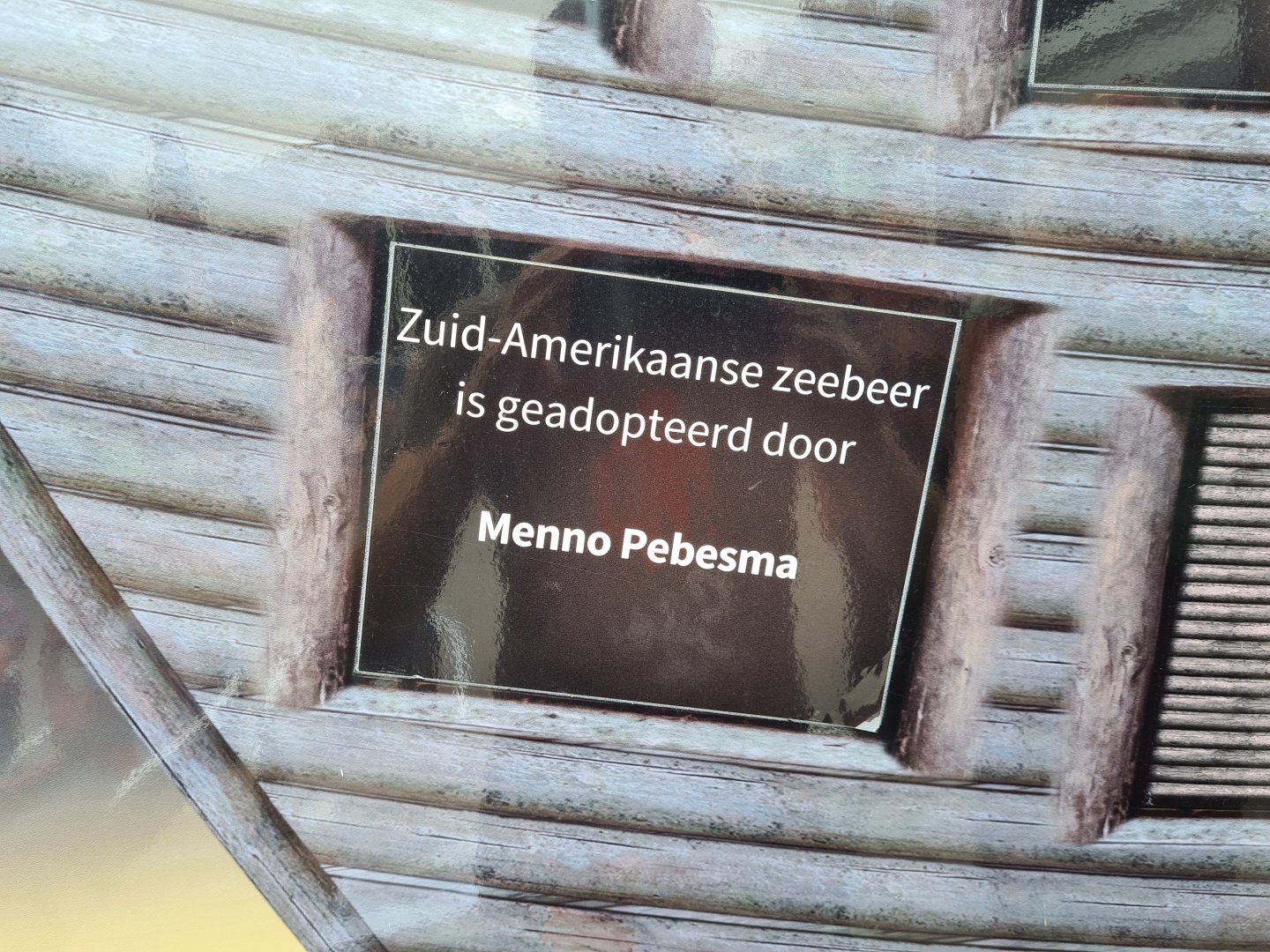 A zoochatter's proof of residence