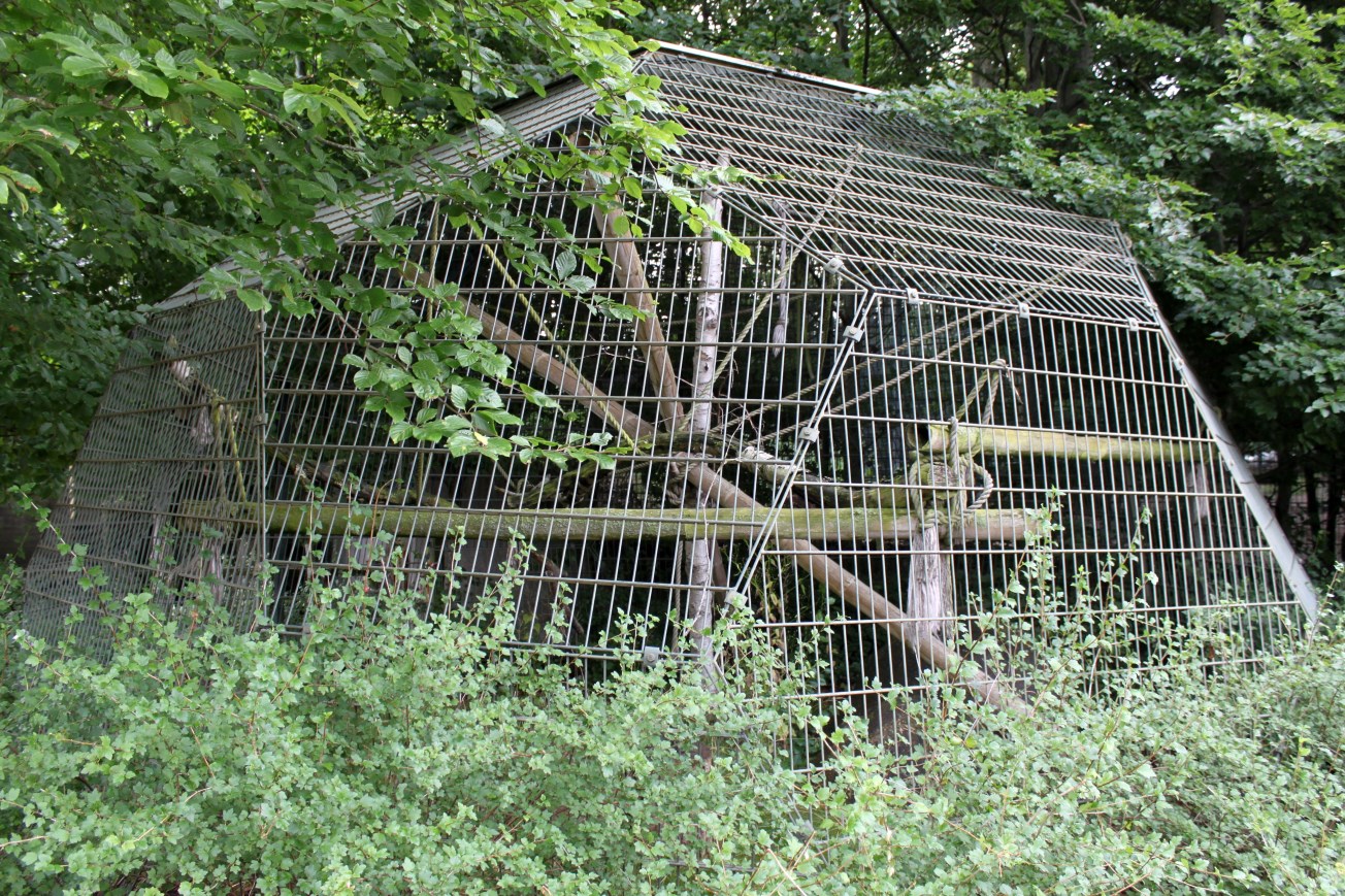 Aalborg Zoo - Old lemur exhibit