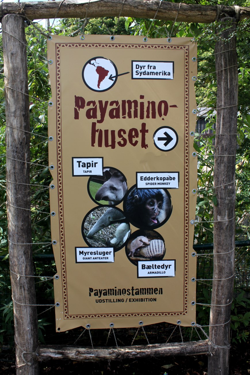 Aalborg Zoo - Payamino House (Sign)