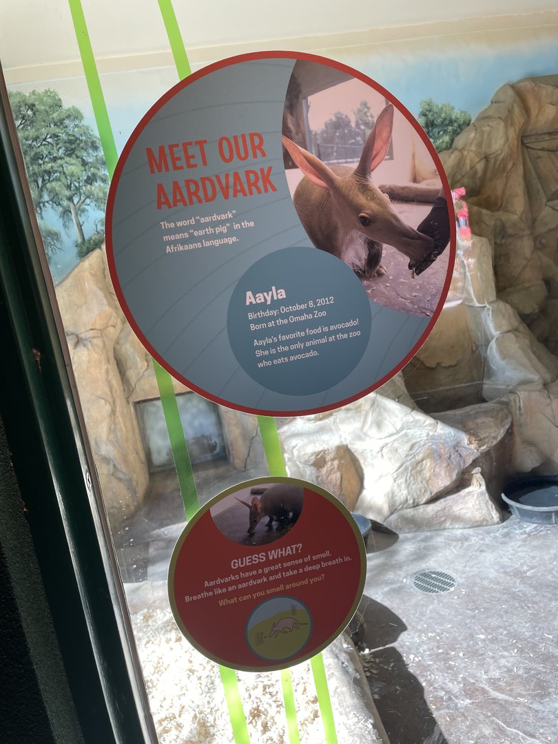 Aardvark Signage