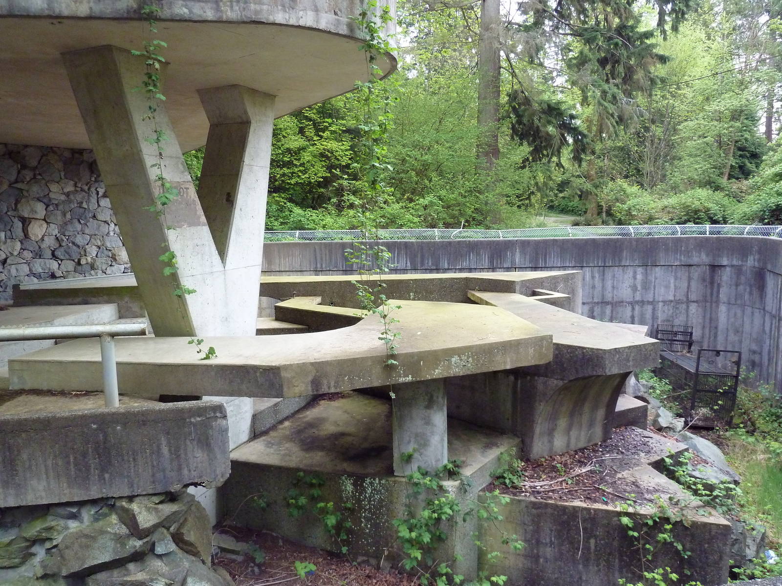 Abandoned Polar Bear Enclosure