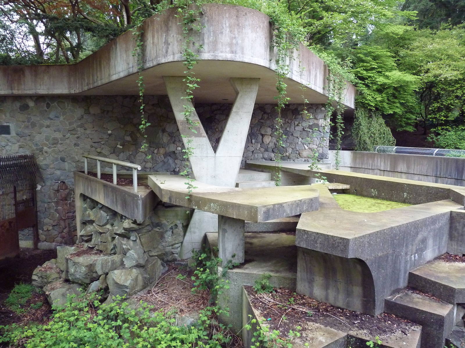 Abandoned Polar Bear Enclosure