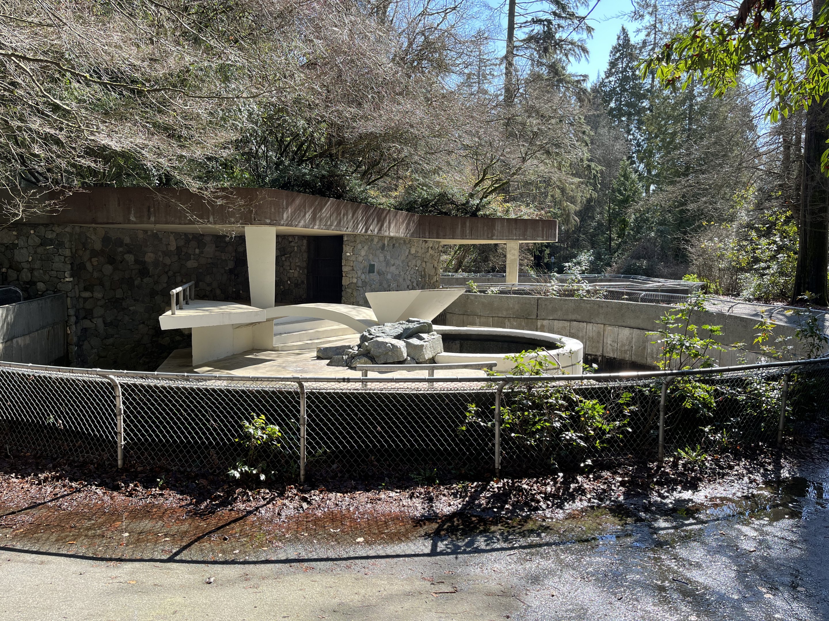 Abandoned Polar Bear Exhibit