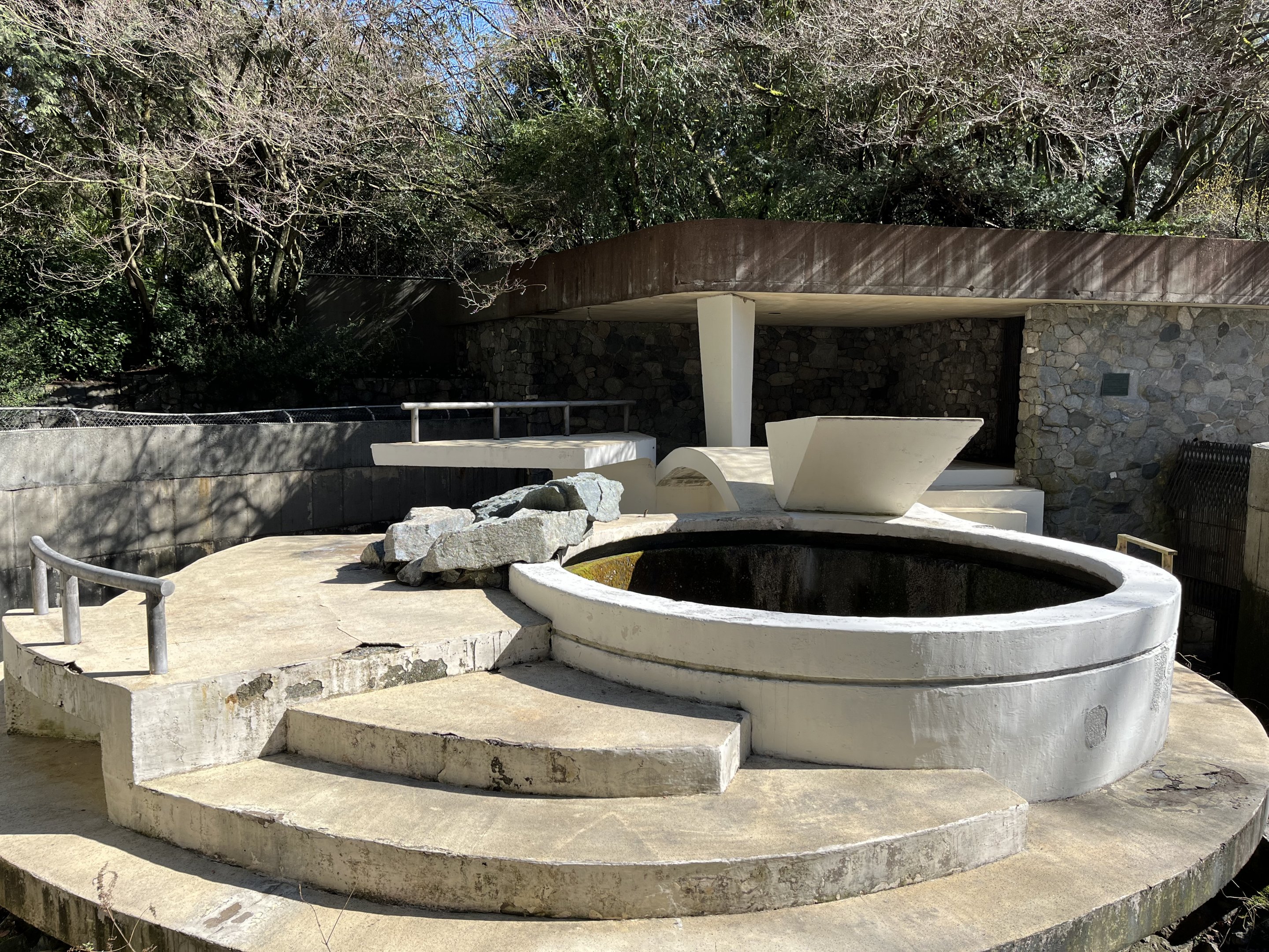 Abandoned Polar Bear Exhibit