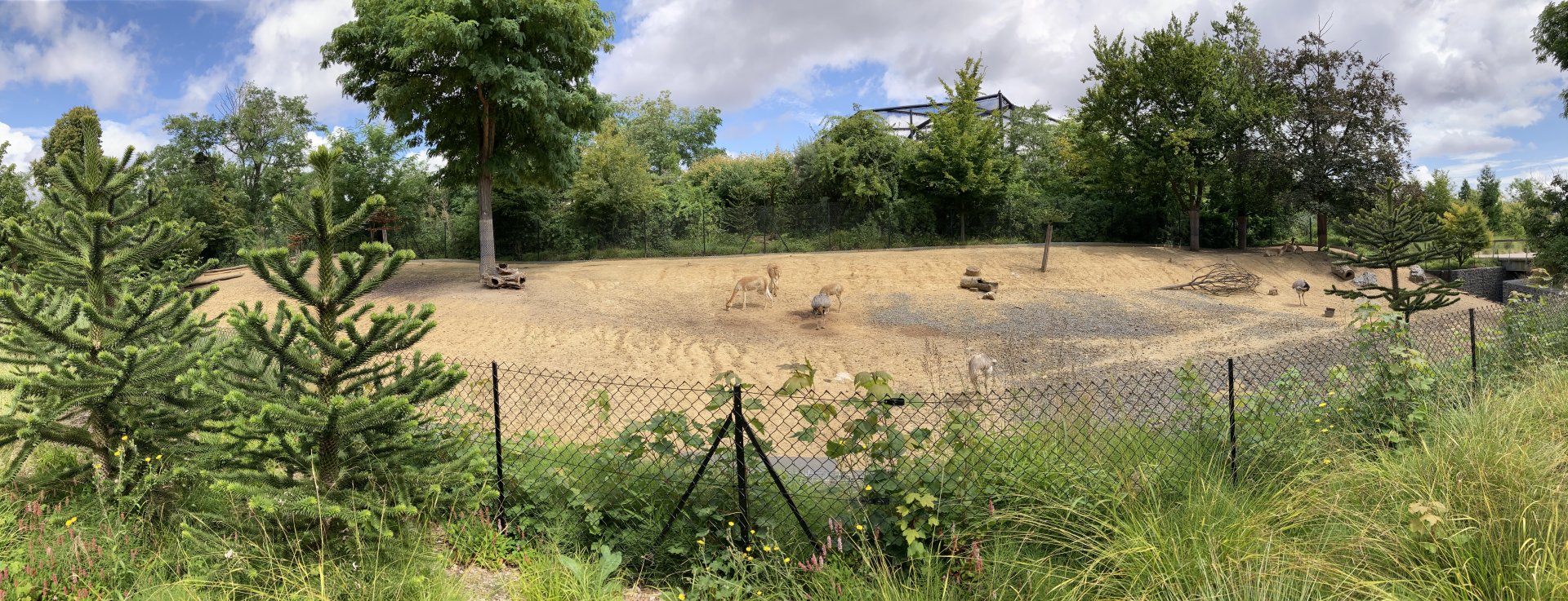 About a third of the Chaco exhibit