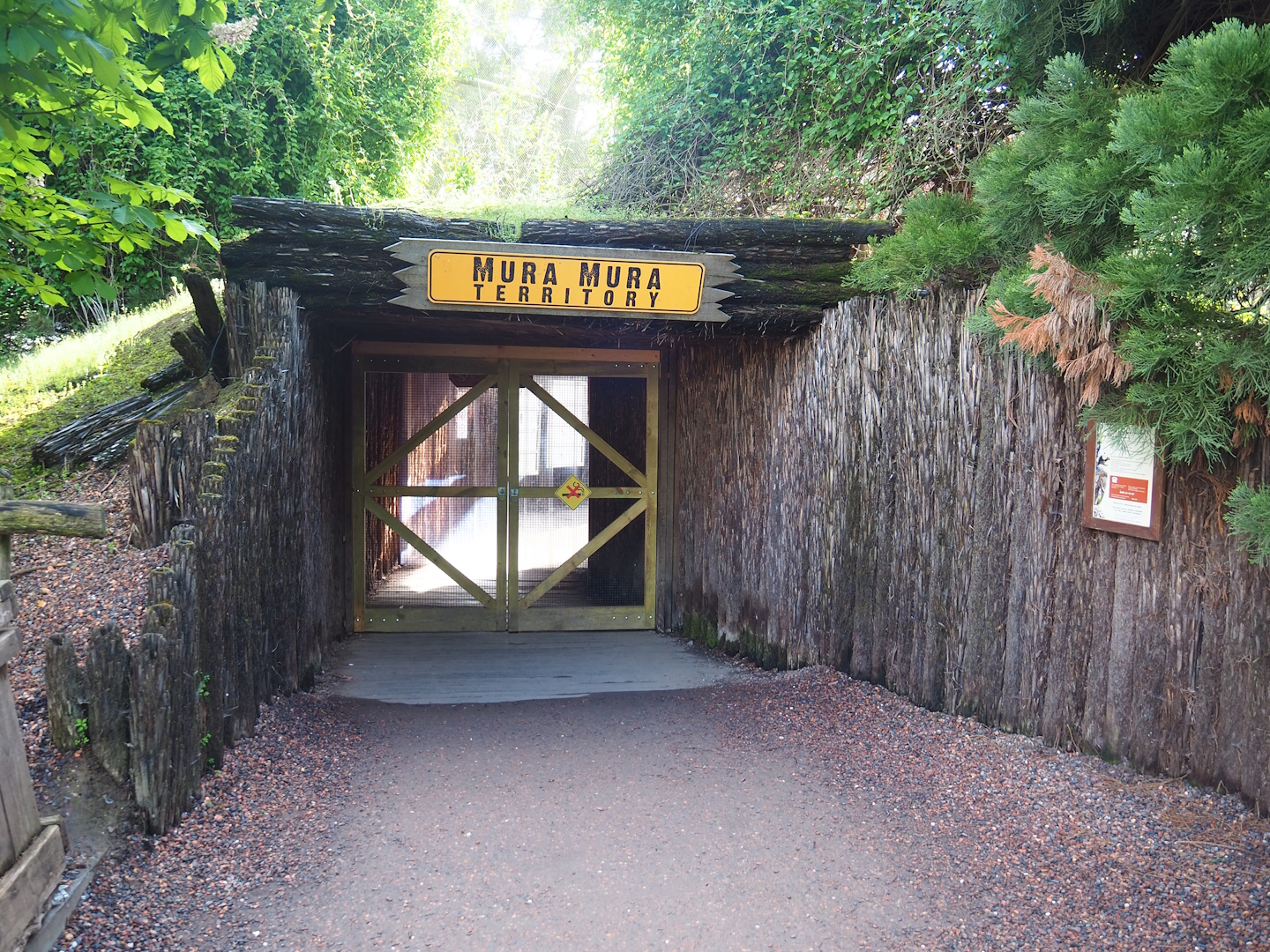 Access to Australian aviary, 2023-05-16