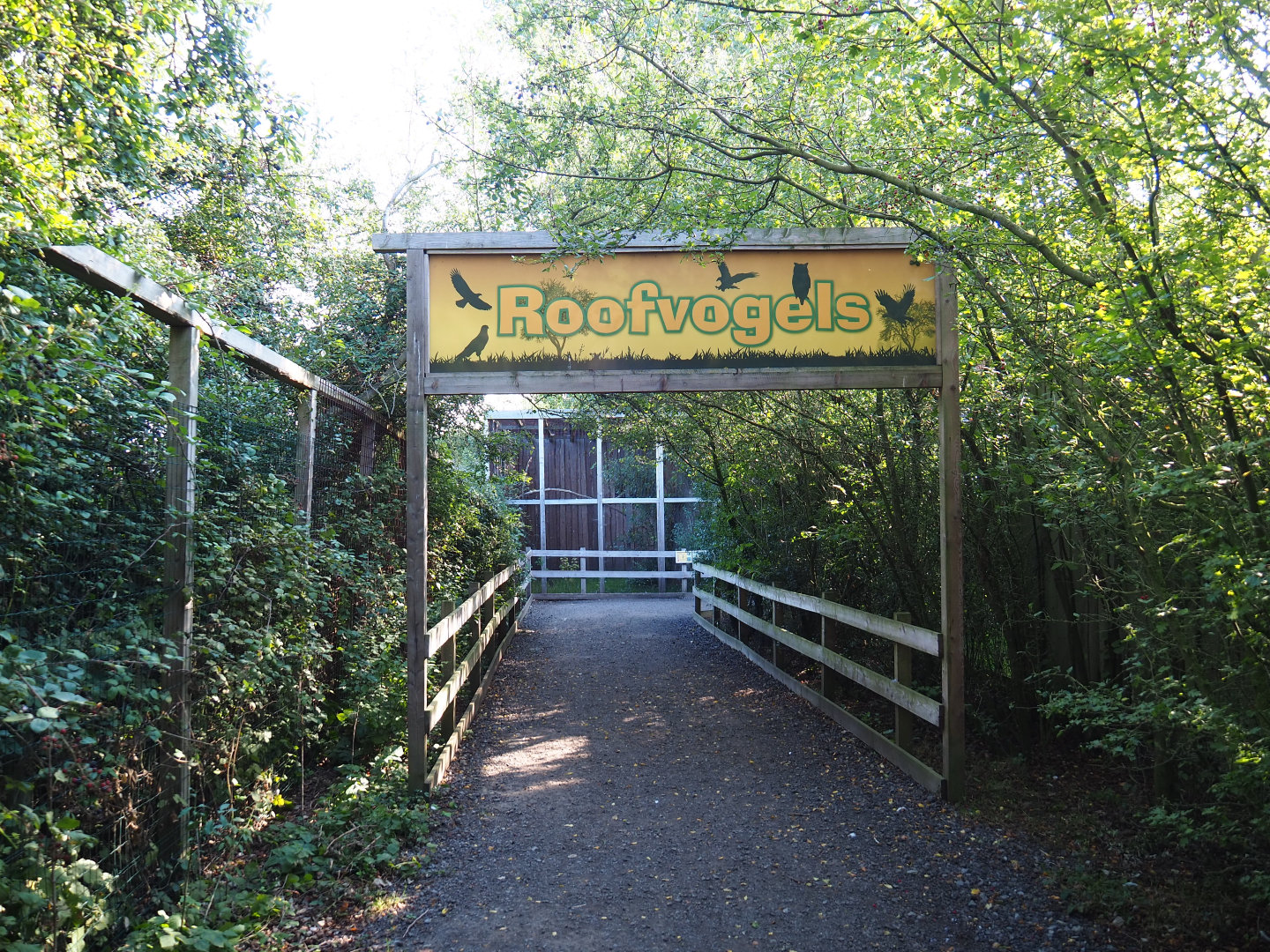 Access to the raptor area, 2020-09-12