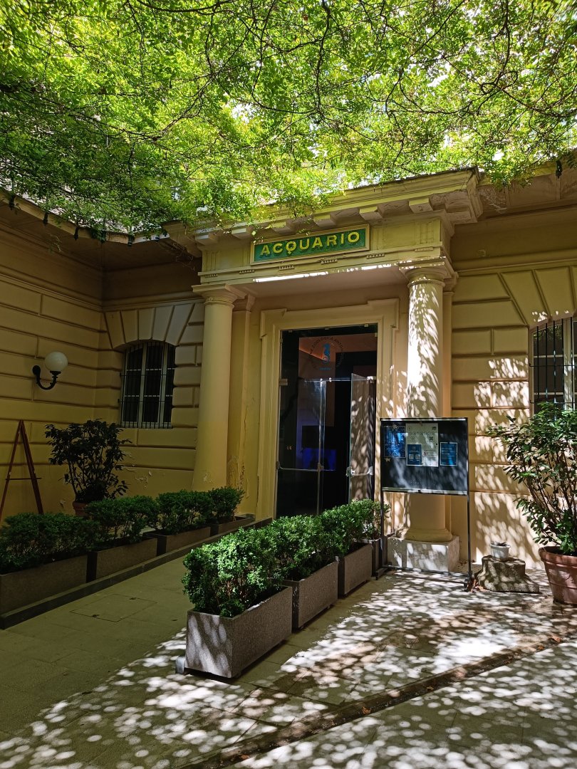 Acquario di Napoli - Aquarium entrance