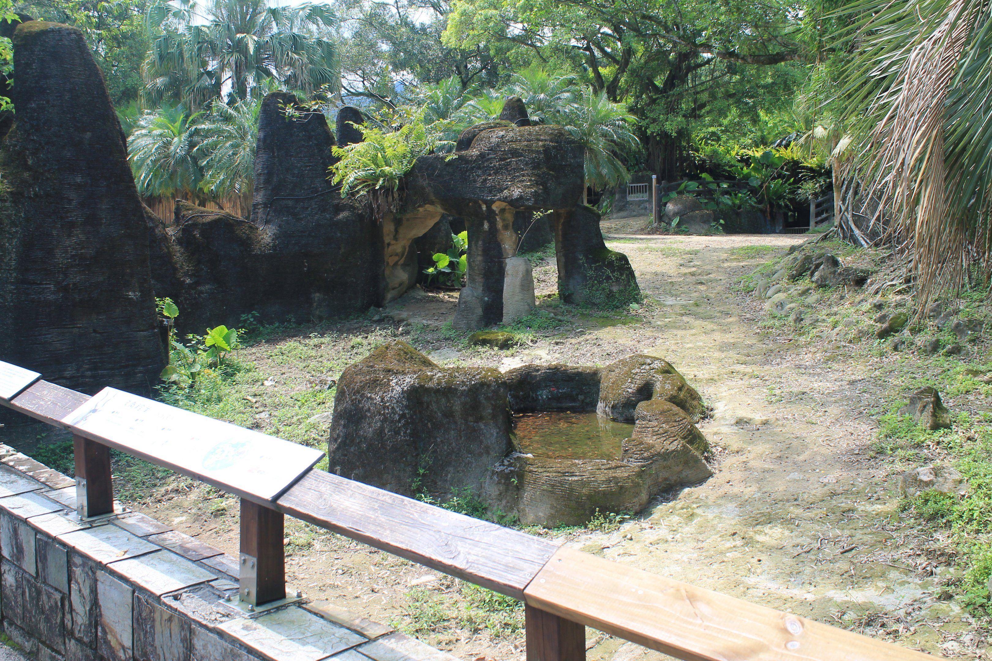 Addax and Somali Wild Ass enclosure