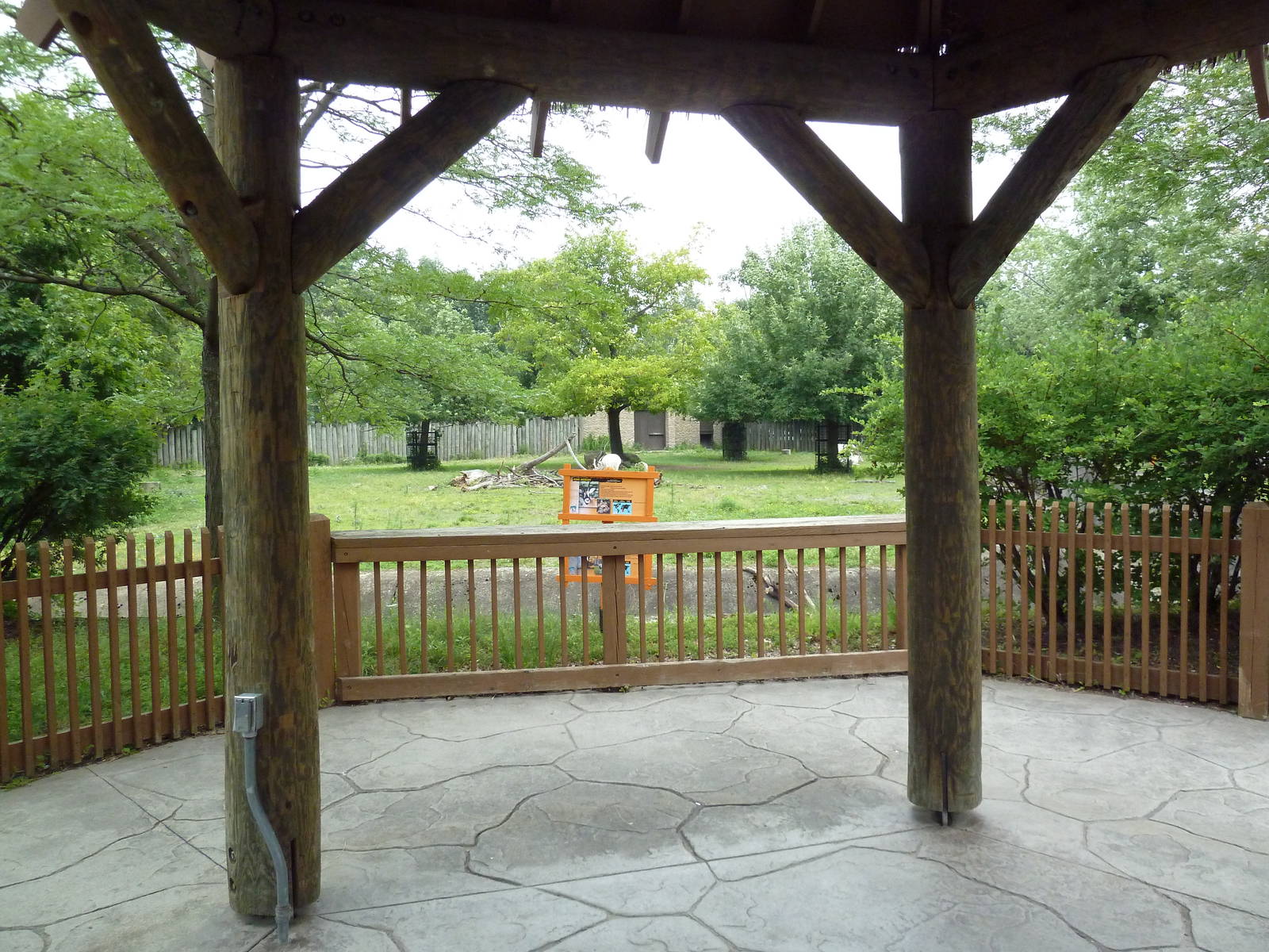Addax/Roan Antelope Exhibit - Viewing Area