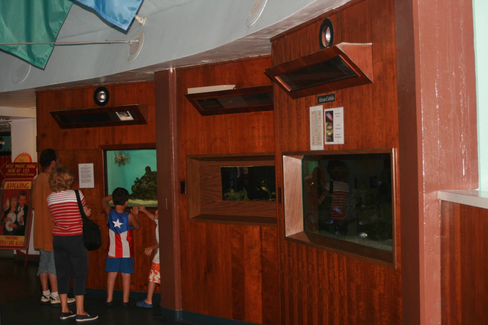 Additional second floor exhibits