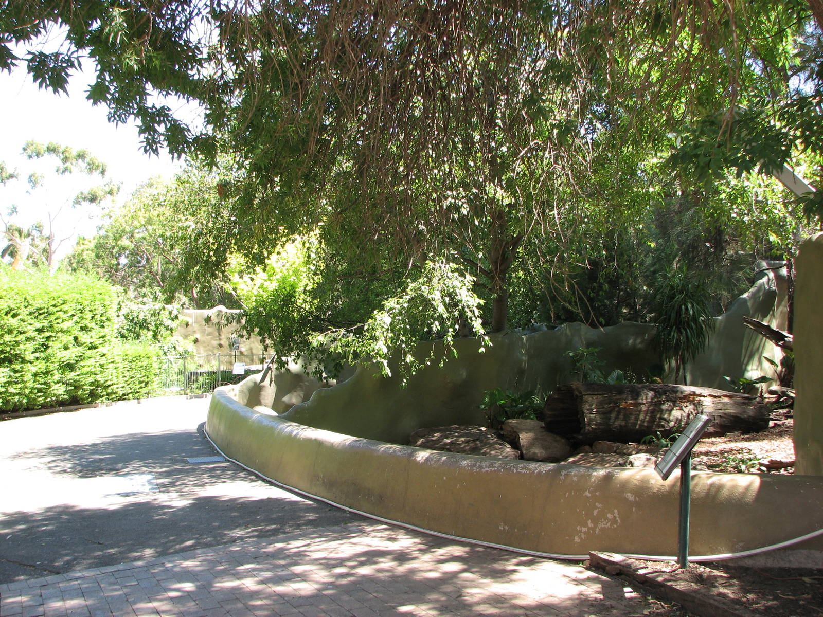 Adelaide Zoo 2008 - First of three outdoor exhibits for small mammals