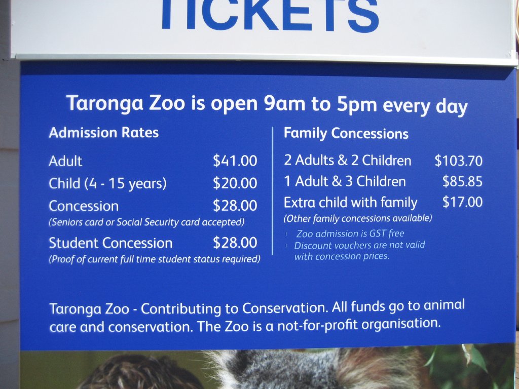 Admission April 2009