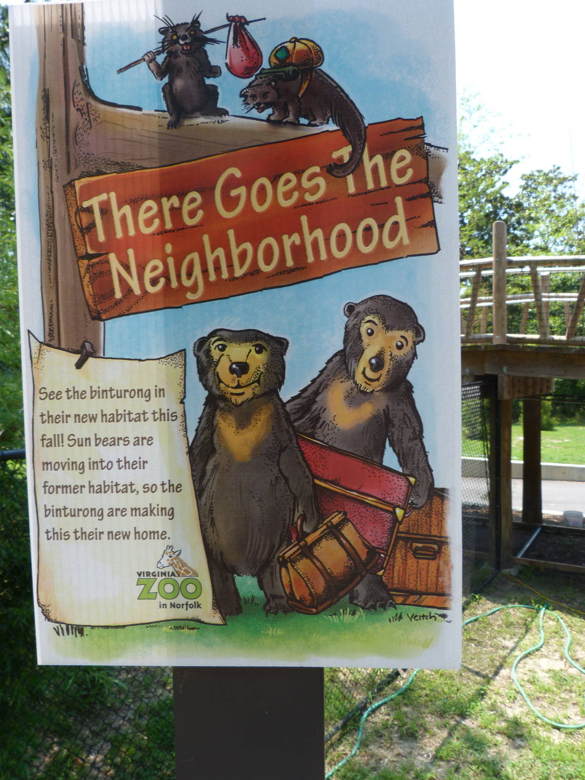 Adorable Sign - Trail of the Tiger (7-17-12)