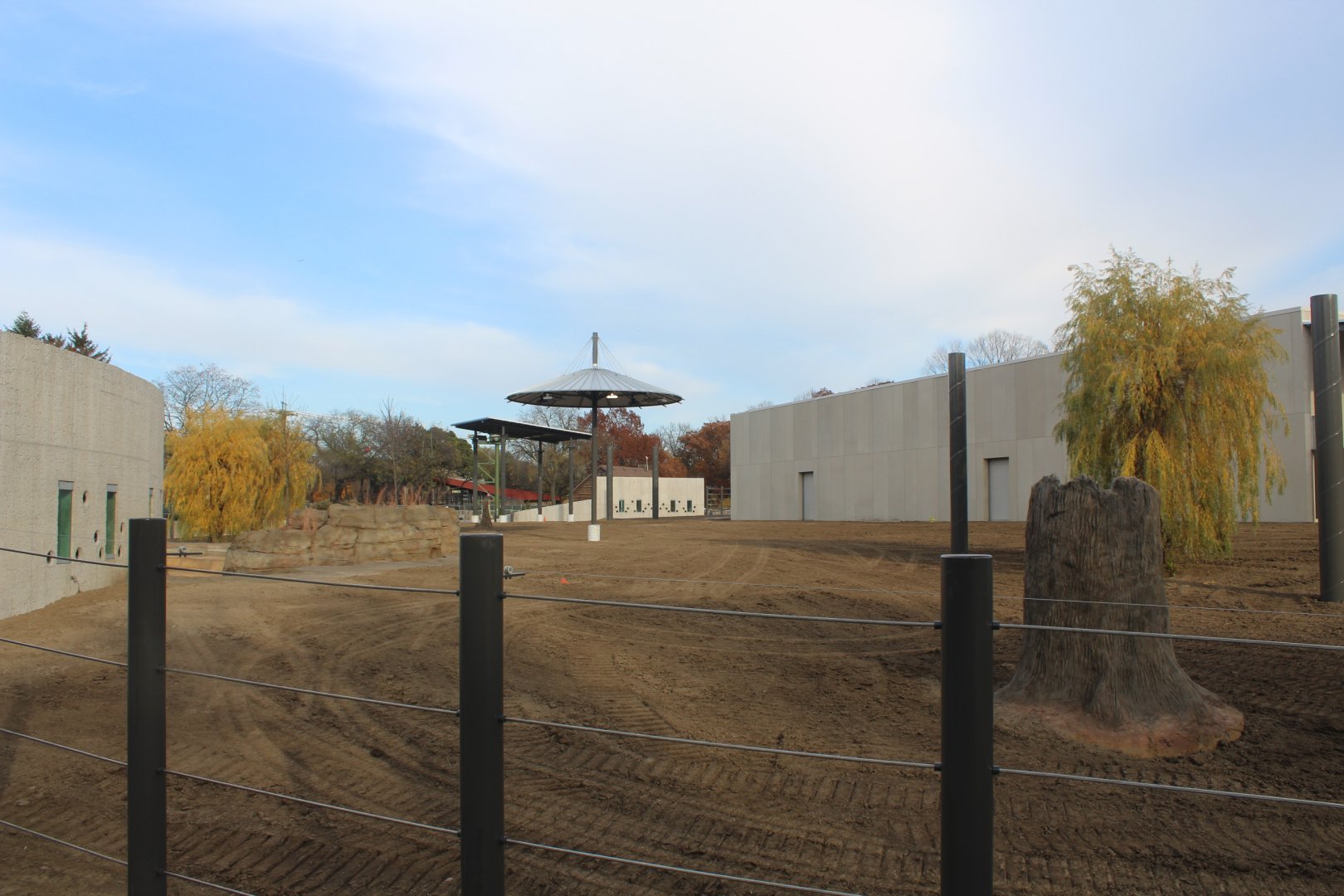 Adventure Africa Construction - African Elephant Exhibit Full view