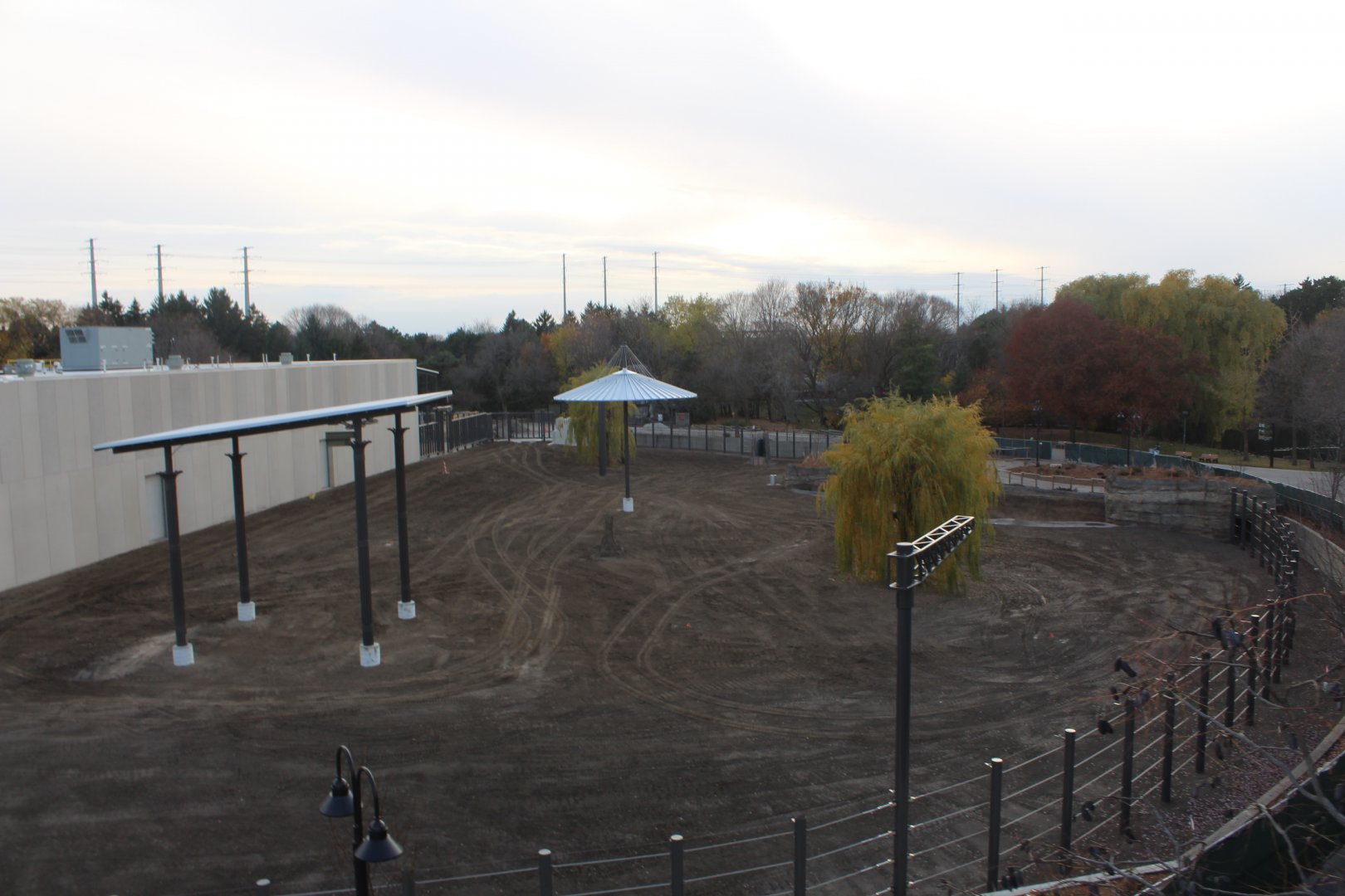 Adventure Africa Construction - African Elephant Exhibit Overview