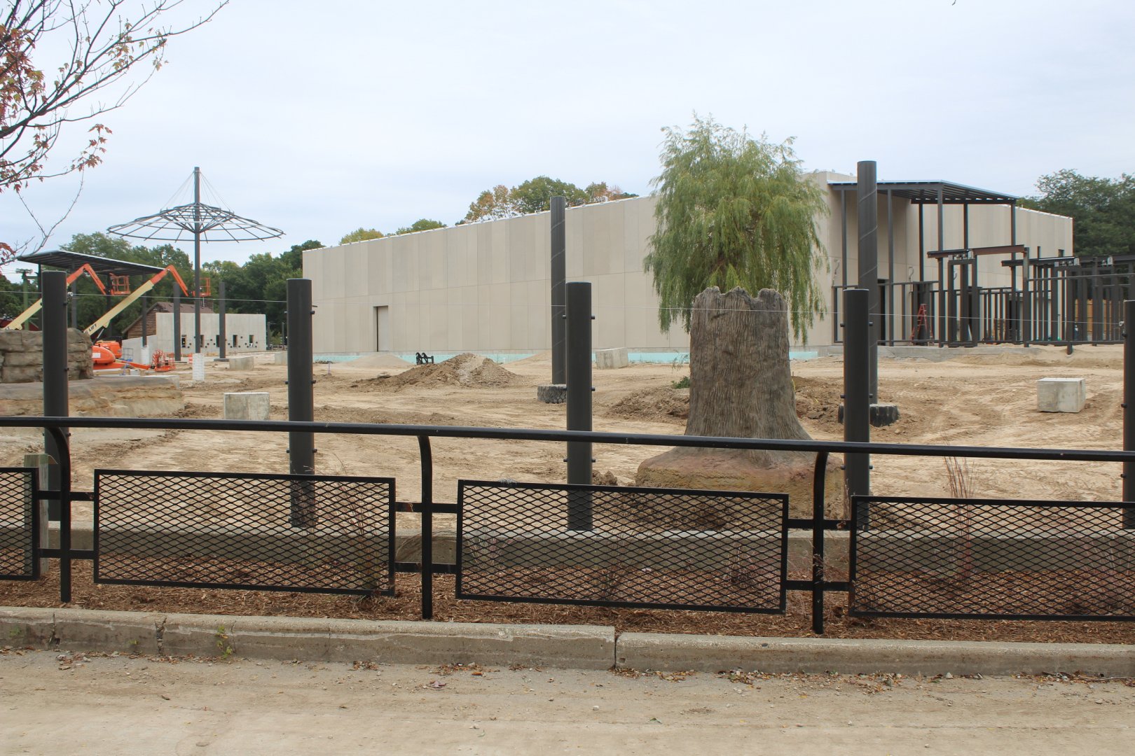 Adventure Africa Construction - African Elephant Exhibit