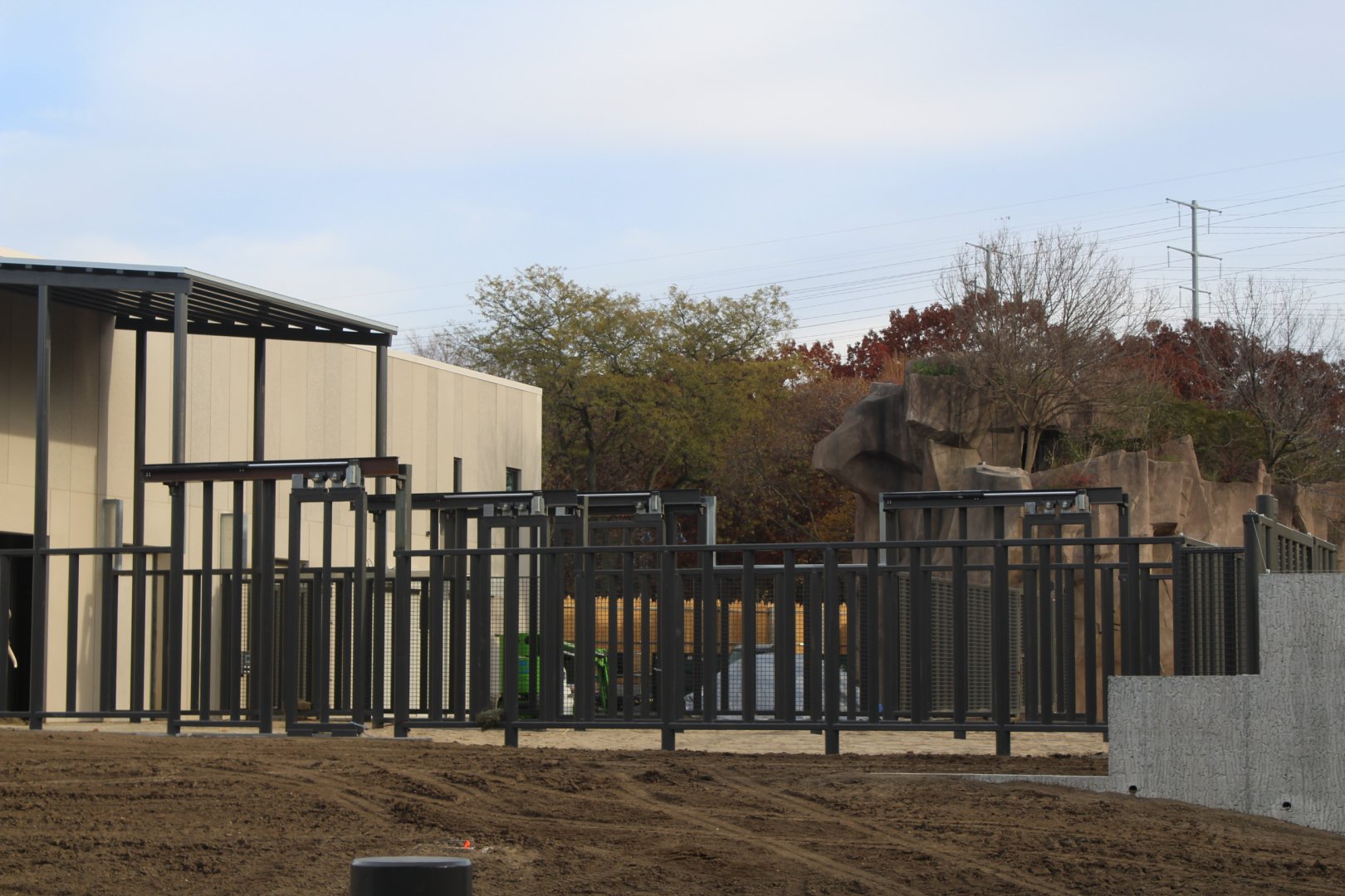 Adventure Africa Construction - African Elephant off Exhibit yards