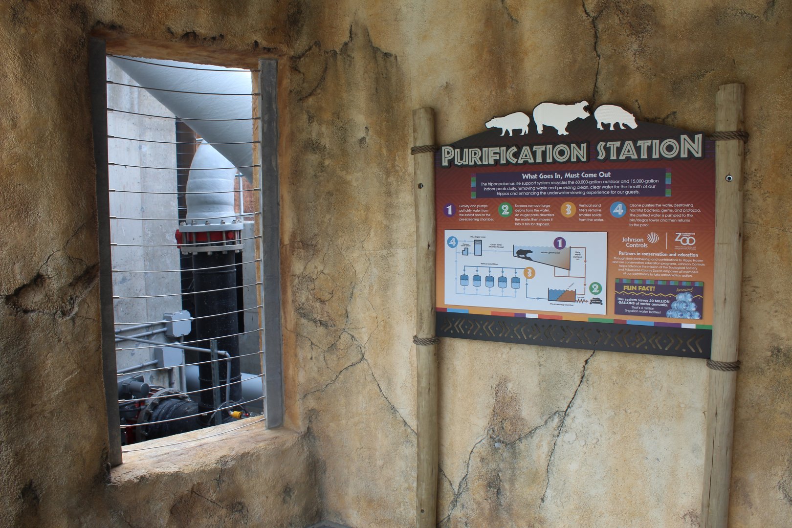 Adventure Africa - Hippo Filtration System.