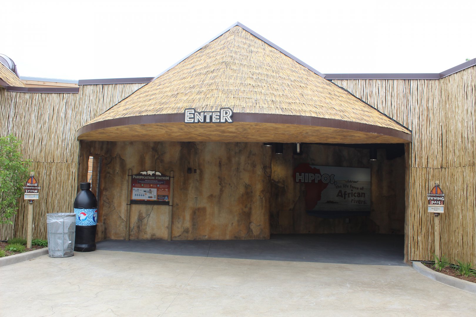 Adventure Africa - Hippo Underwater Viewing Entrance
